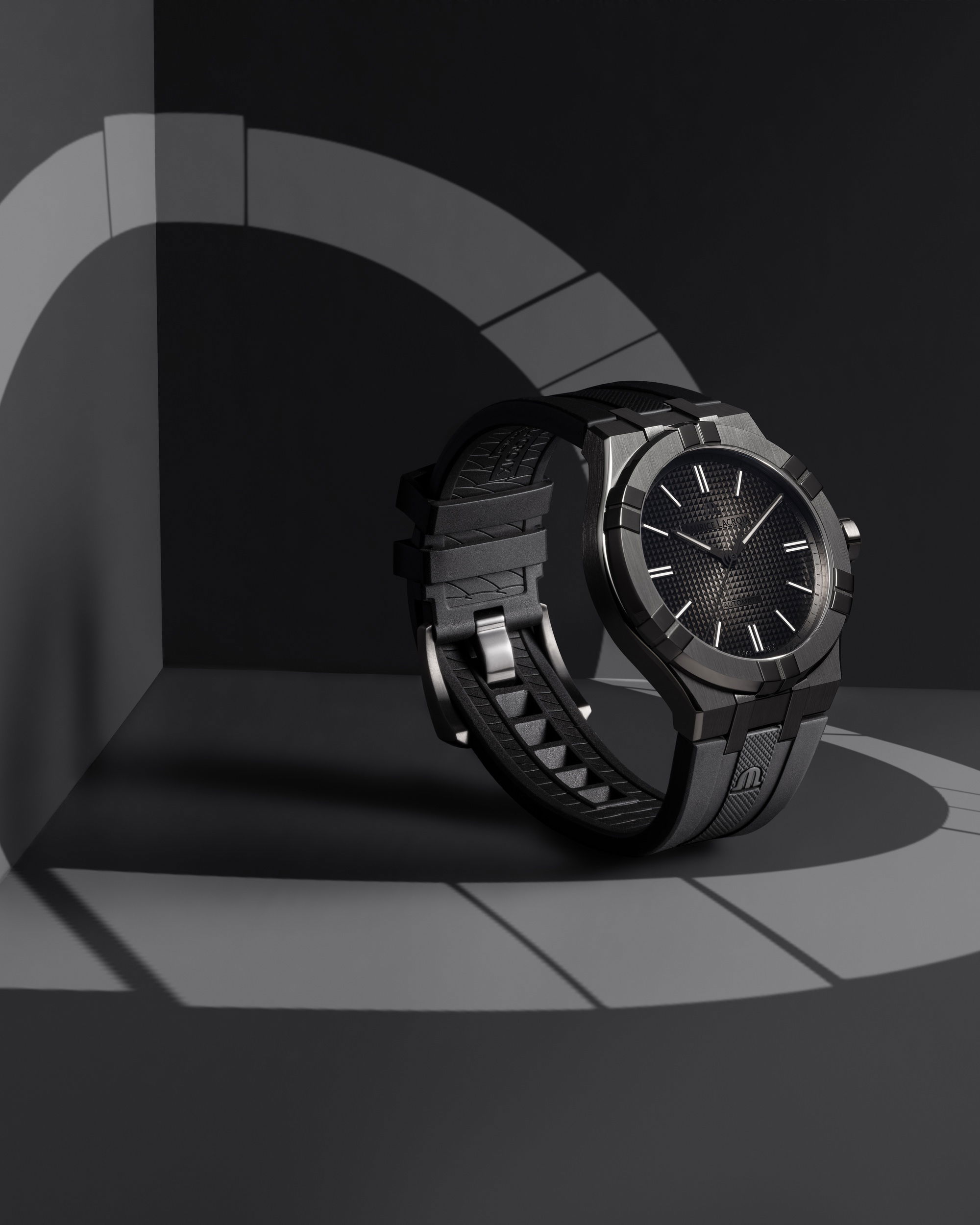 Maurice Lacroix Aikon Automatic 42 Gunmetal PVD Limited Edition AI6008-PVB00-330-2 Replica 4