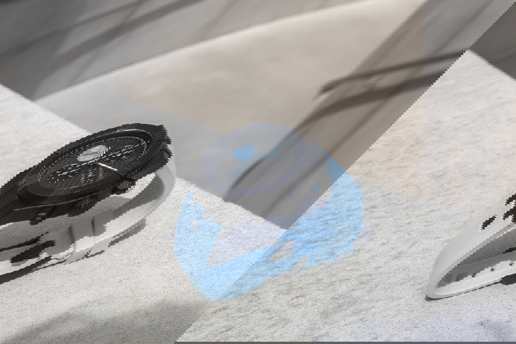 IMG_9081 Maurice Lacroix Aikon Chronograph Sprint AI6038-DLB01-330-4 Replica 4