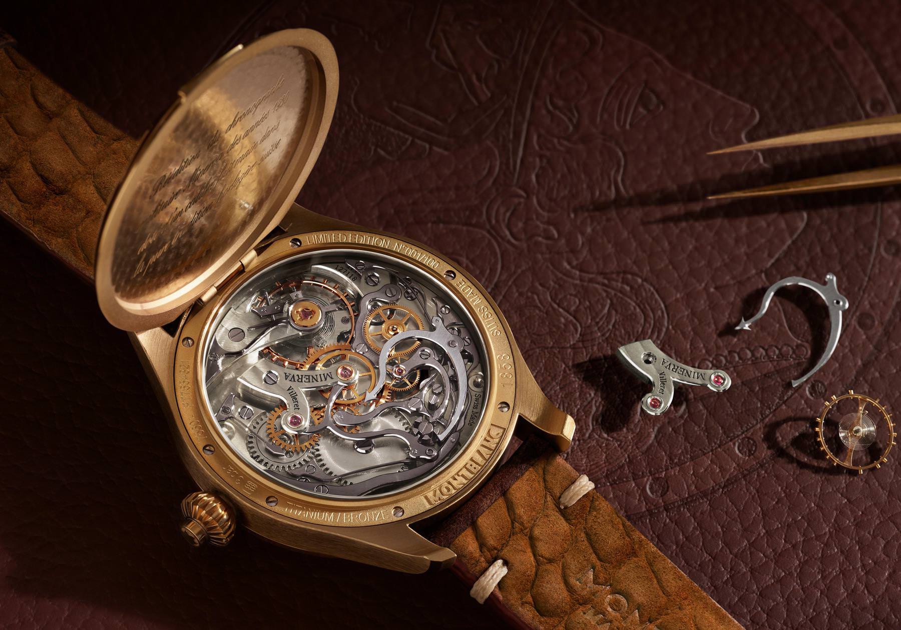 IMG_9081 Montblanc 1858 Monopusher Chronograph Origins Limited Edition 100 128506 Replica 4