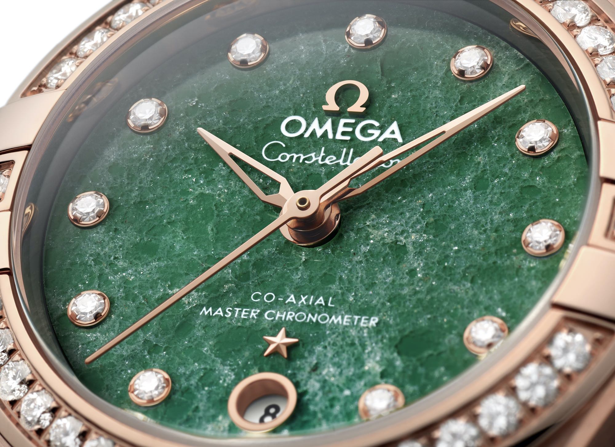 Omega Constellation Aventurine Co-Axial Master Chronometer 131.58.29.20.99.005 Replica 4