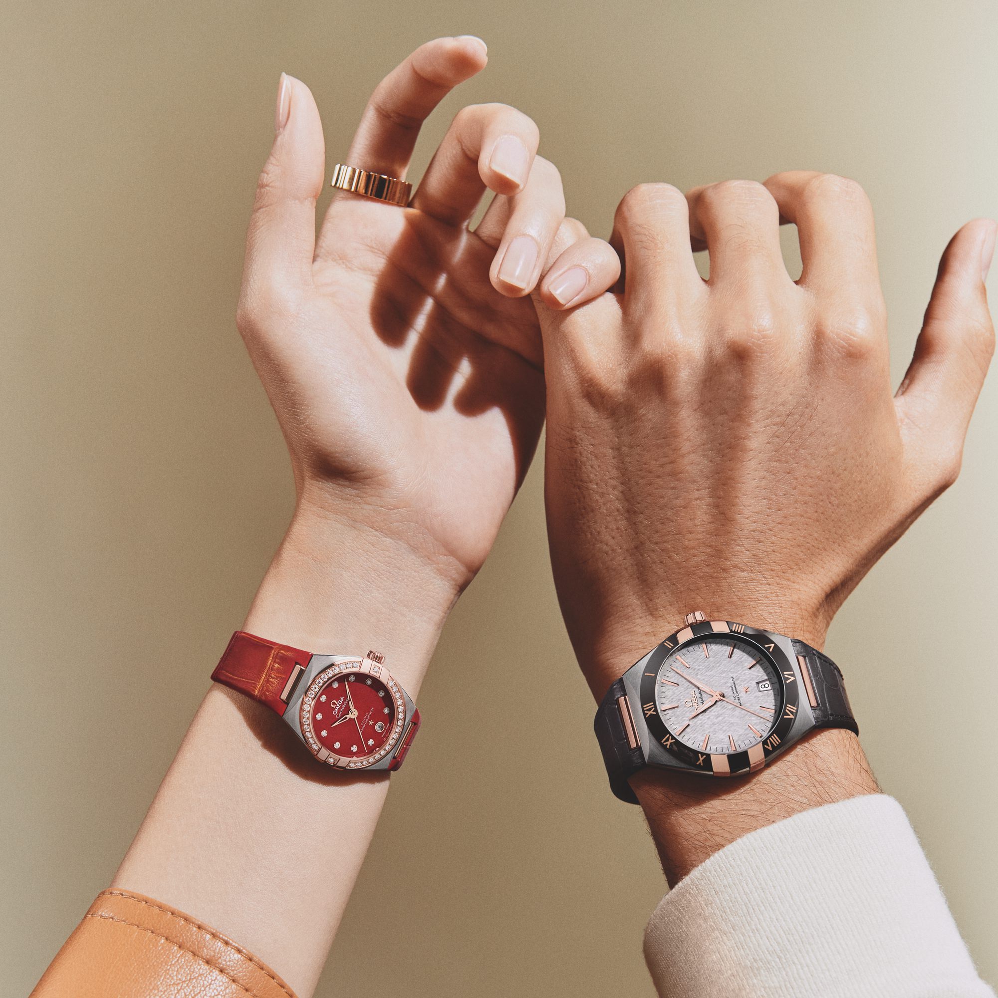 IMG_9081 Omega Constellation Co-Axial Master Chronometer 29 mm Aventurine 131.28.29.20.99.002 Replica 4