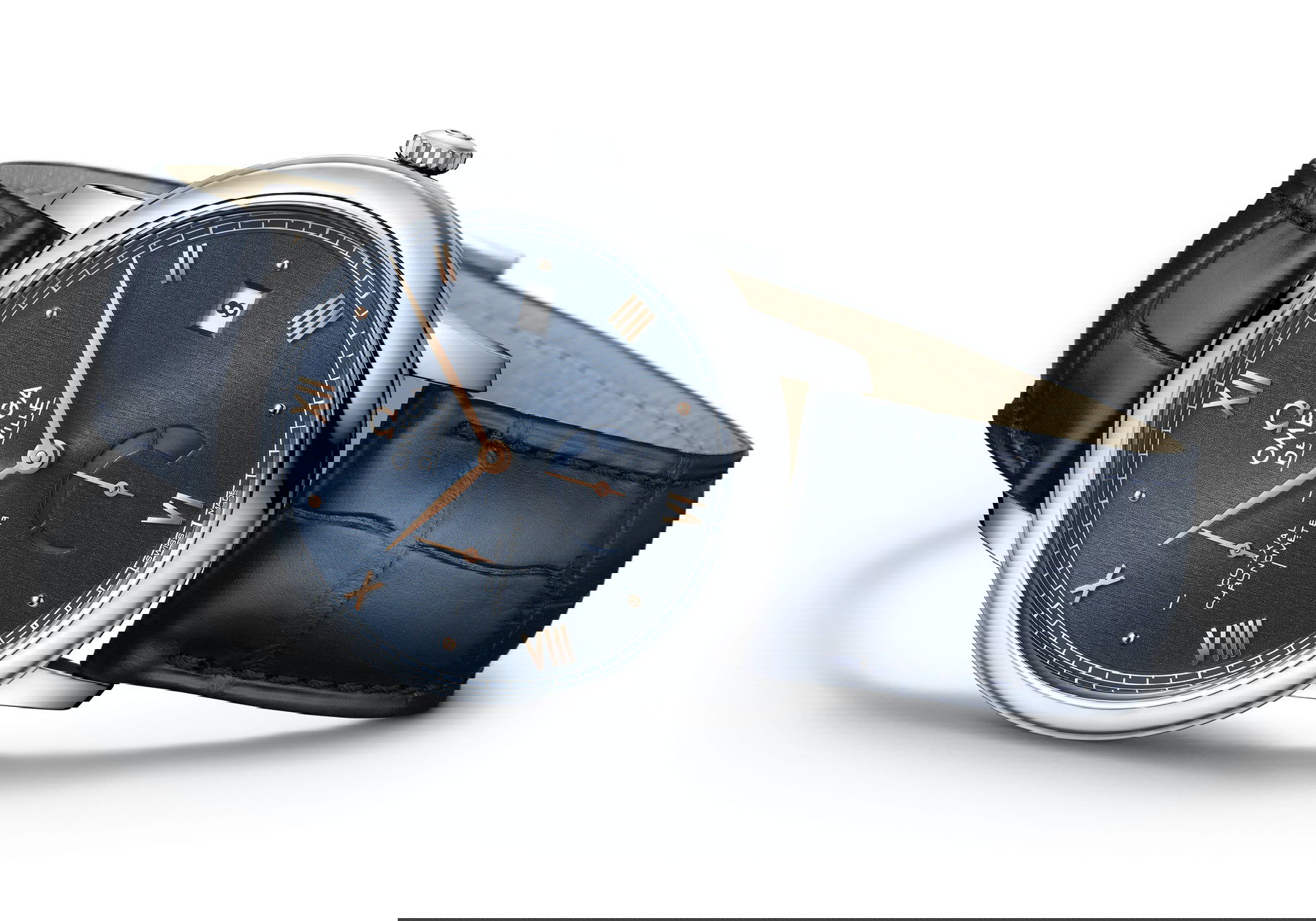 IMG_9081 Omega De Ville Prestige Co-Axial Chronometer Power Reserve 39.5 mm 424.13.40.21.03.003 Replica 4