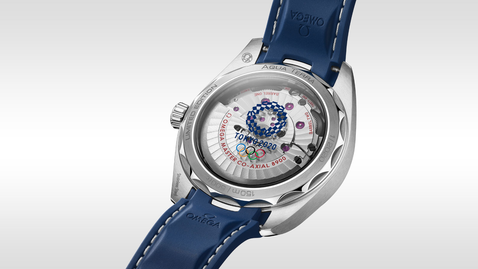 IMG_9081 Omega Seamaster Aqua Terra 150M Co-Axial Master Chronometer 41 mm “Tokyo 2020” Limited Edition 522.12.41.21.03.001 Replica 4