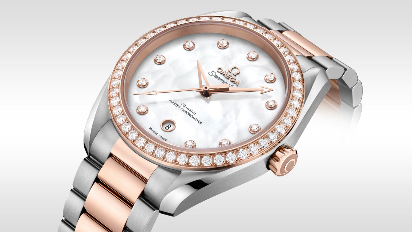 IMG_9081 Omega Seamaster Aqua Terra 150M Co-Axial Master Chronometer Ladies’ 38 mm 220.25.38.20.55.001 Replica 4