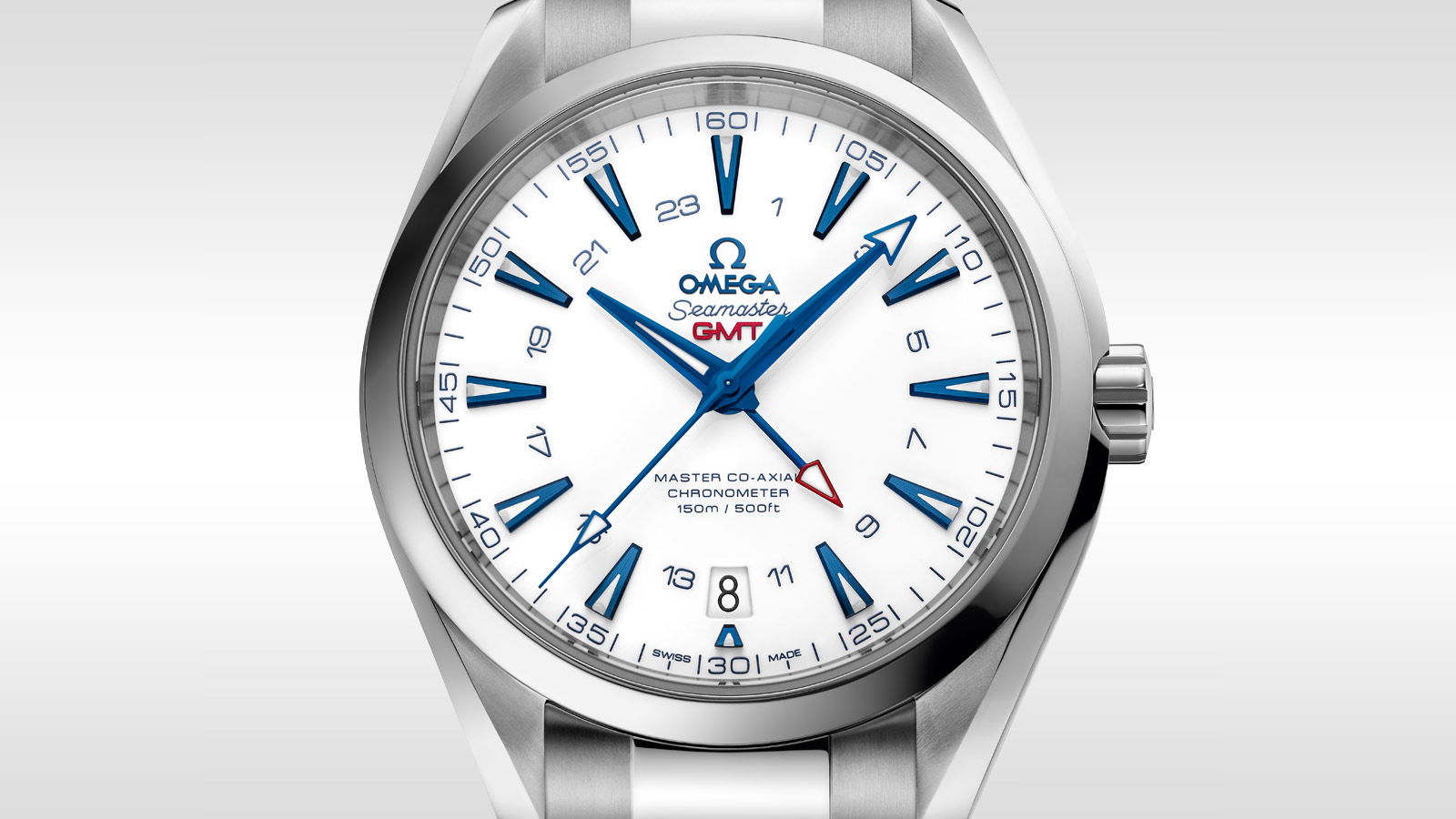 IMG_9081 Omega Seamaster Aqua Terra 150M Master Co-Axial Chronometer GMT 43 mm GoodPlanet 231.90.43.22.04.001 Replica 4