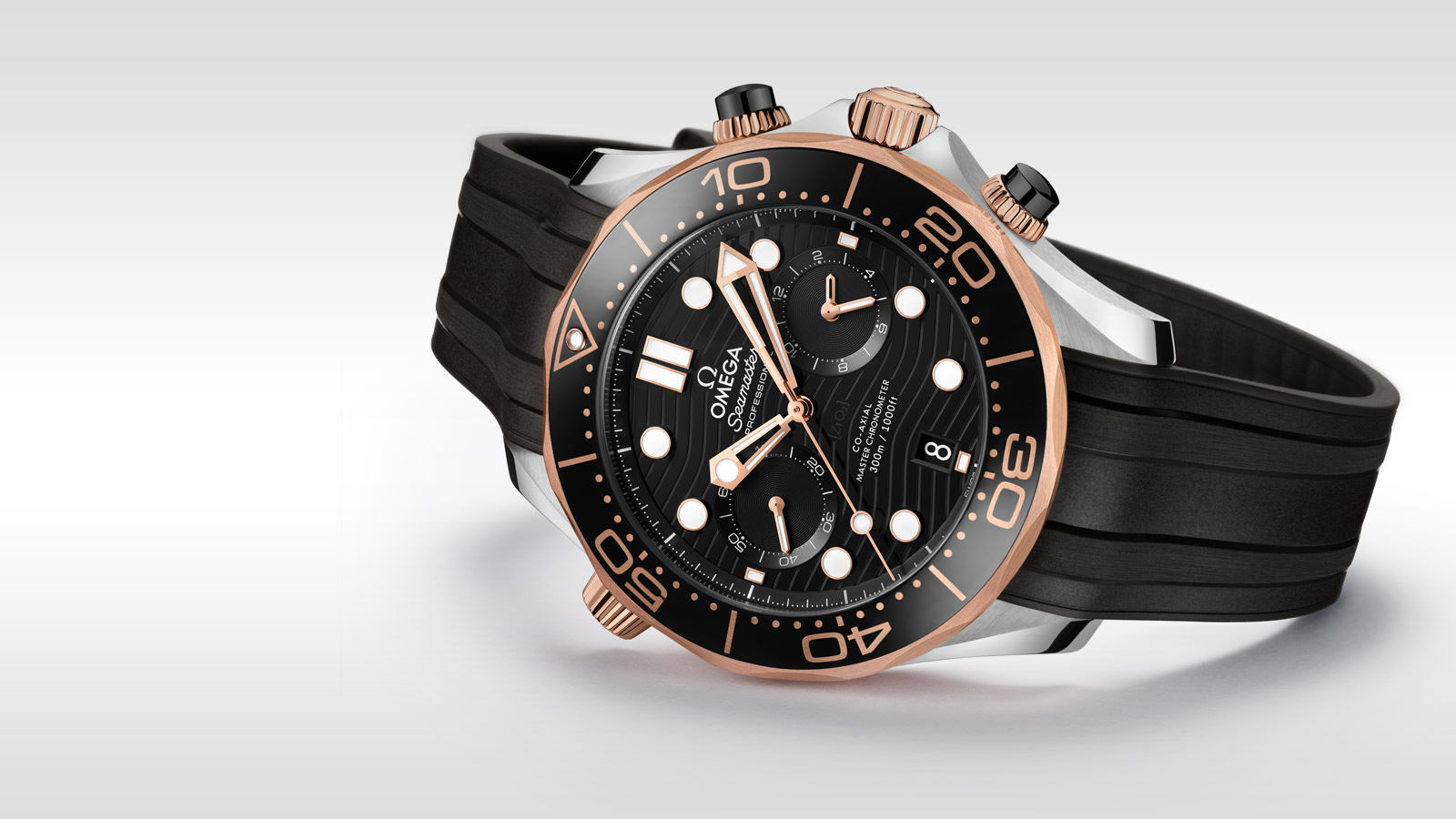 IMG_9081 Omega Seamaster Diver 300M Co-Axial Master Chronometer Chronograph 44 mm 210.22.44.51.01.001 Replica 4