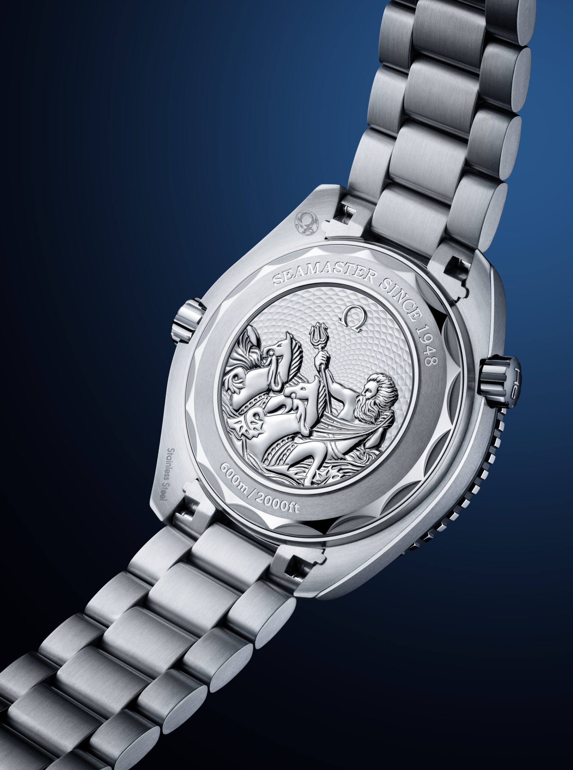 Omega Seamaster Planet Ocean 600M Co-Axial Master Chronometer Summer Blue 215.30.40.20.03.002 Replica 4