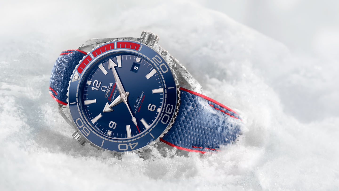 IMG_9081 Omega Seamaster Planet Ocean 600M Co-Axial Master Chronometer 43.5 mm “Pyeongchang 2018” Limited Edition 522.32.44.21.03.001 Replica 4