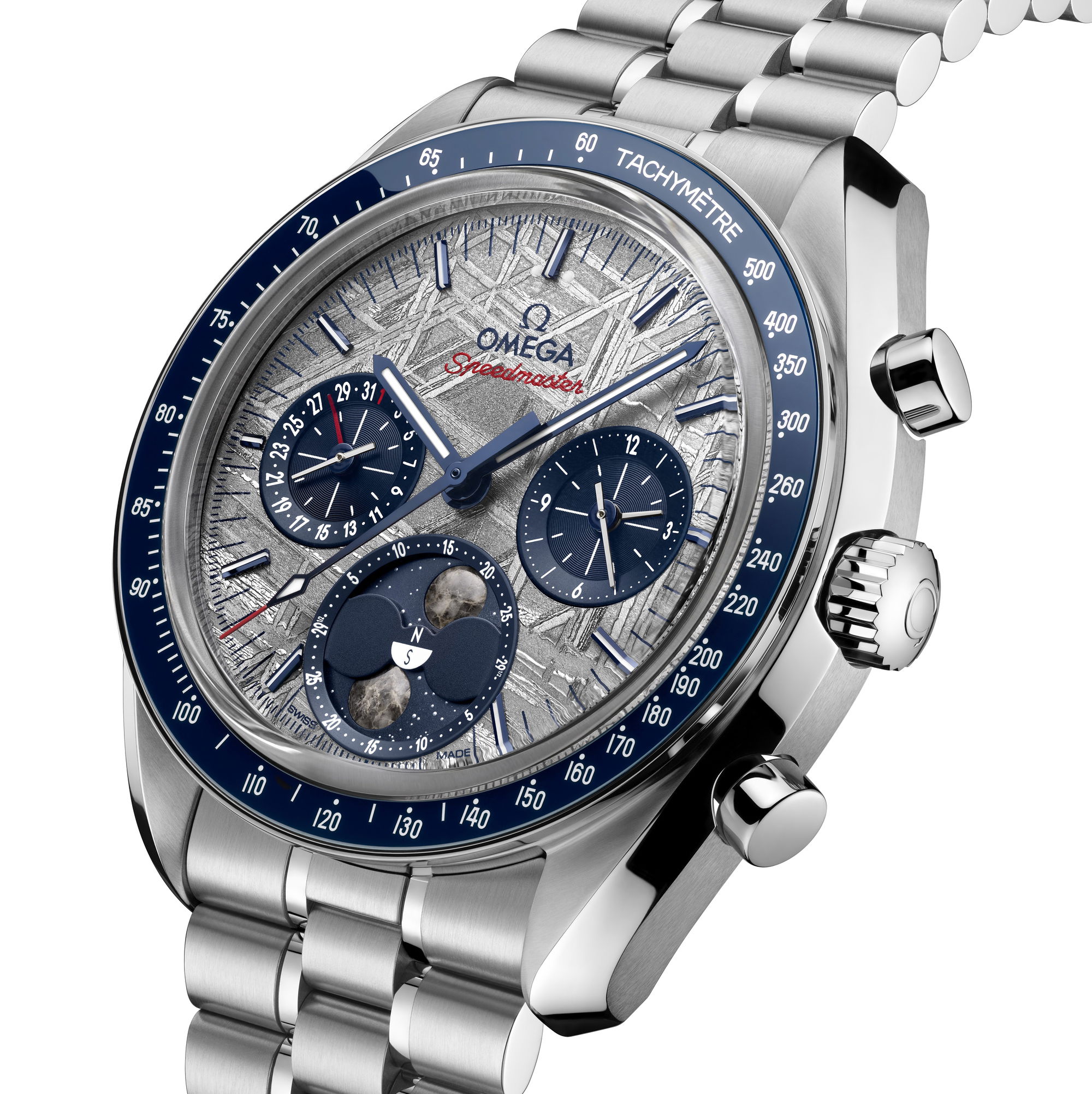 IMG_9081 Omega Speedmaster Moonphase Meteorite 304.30.43.52.06.001 Replica 4