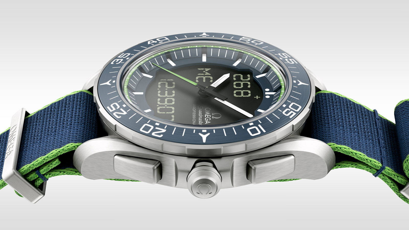 IMG_9081 Omega Speedmaster Skywalker X-33 Chronograph 45 mm Solar Impulse Limited Edition 318.92.45.79.03.001 Replica 4