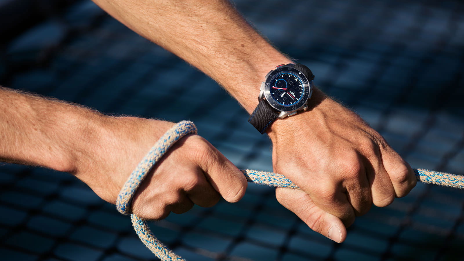 IMG_9081 Omega Speedmaster X-33 Regatta Chronograph 45 mm ETNZ Limited Edition 318.92.45.79.01.001 Replica 4