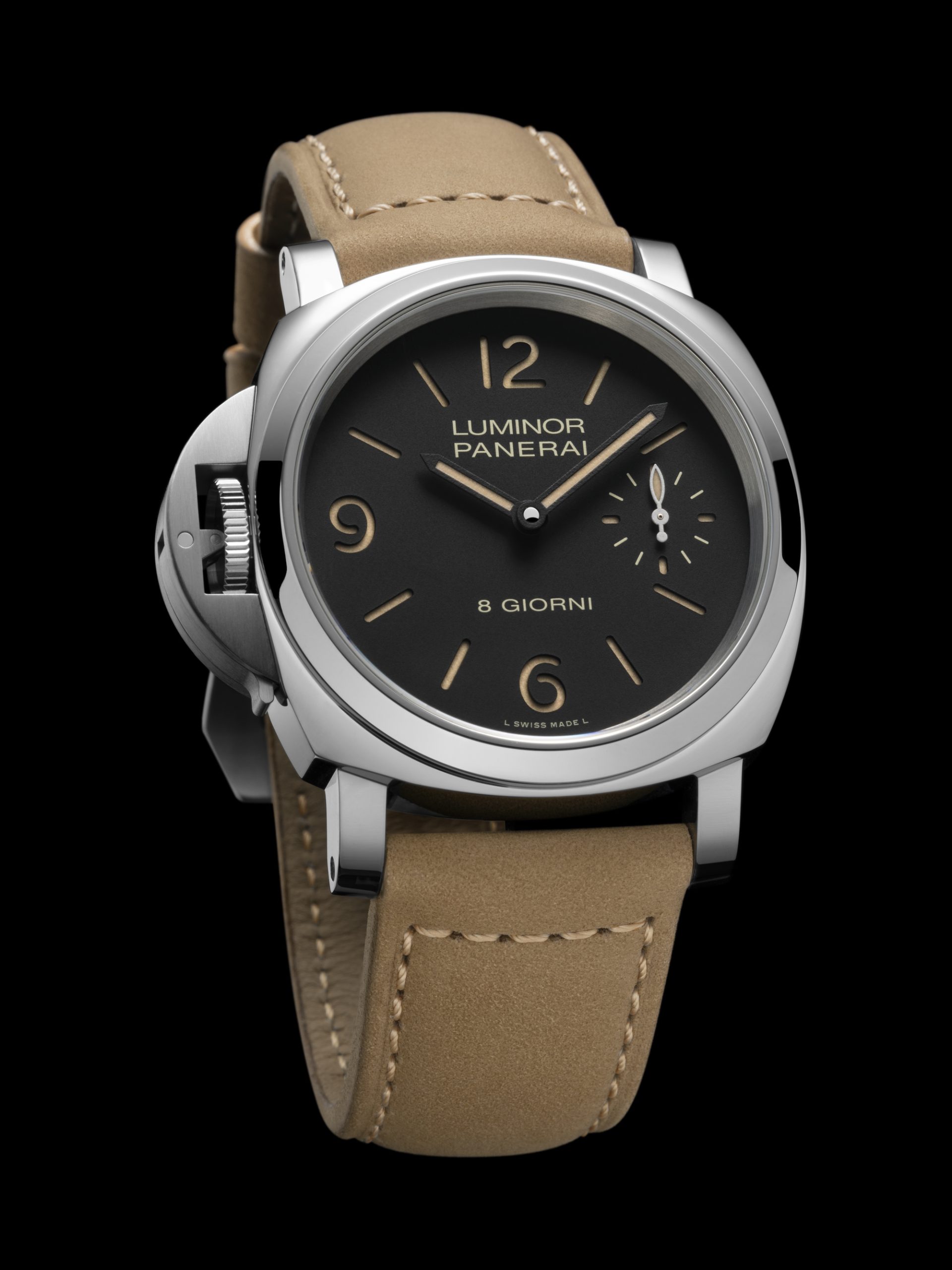 Panerai Luminor Destro Otto Giorni PAM01655 Replica 4