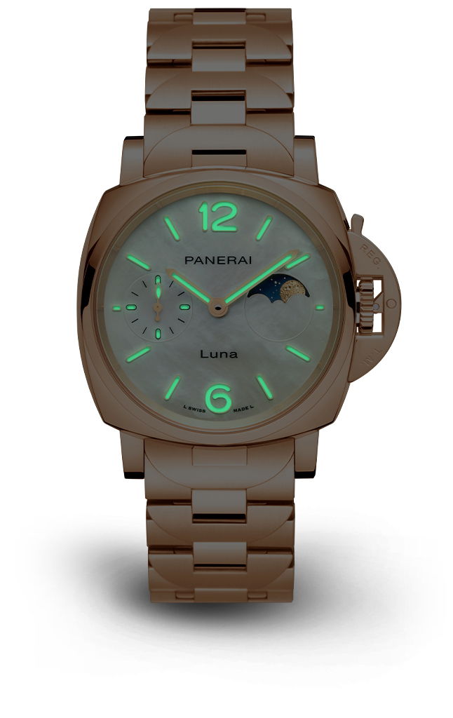 IMG_9081 Panerai Luminor Due Luna TuttoOro PAM01504 Replica 4