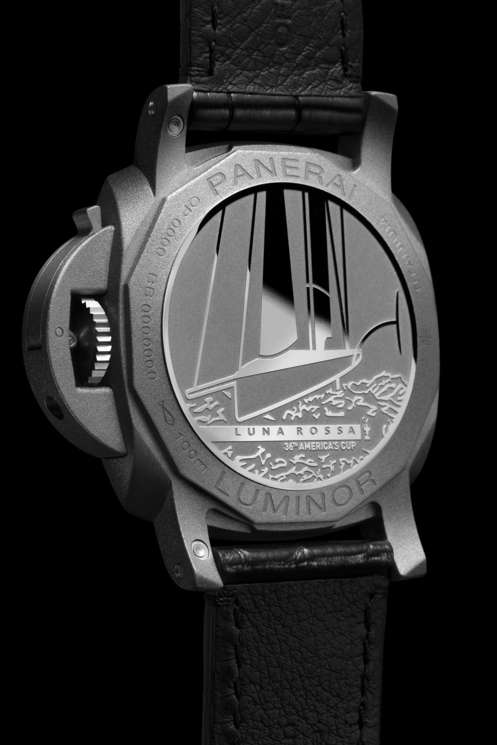 Panerai Luminor Luna Rosa GMT PAM01096 Replica 4