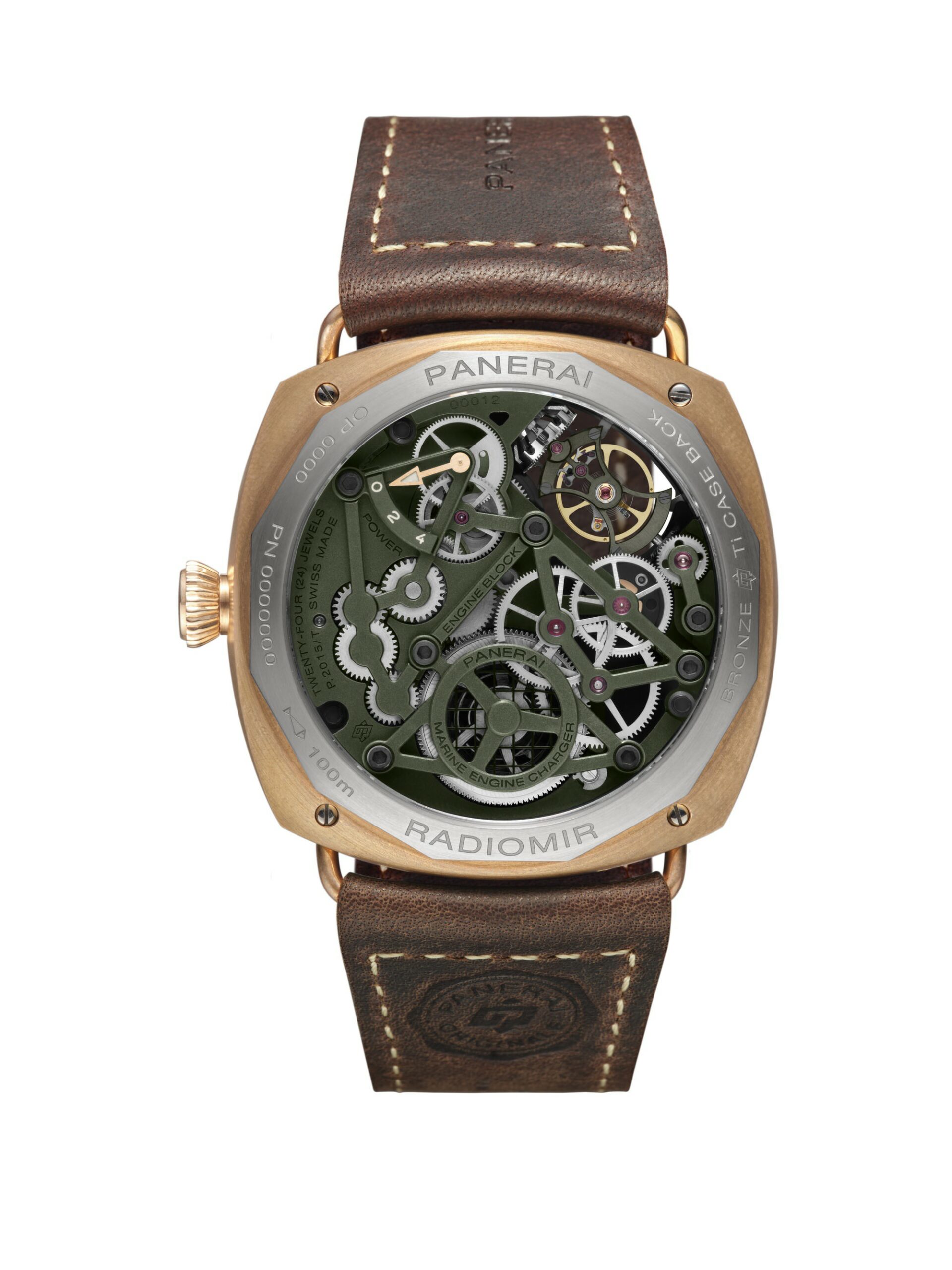 IMG_9081 Panerai Radiomir Tourbillon GMT Bronzo PAM01284 Replica 4