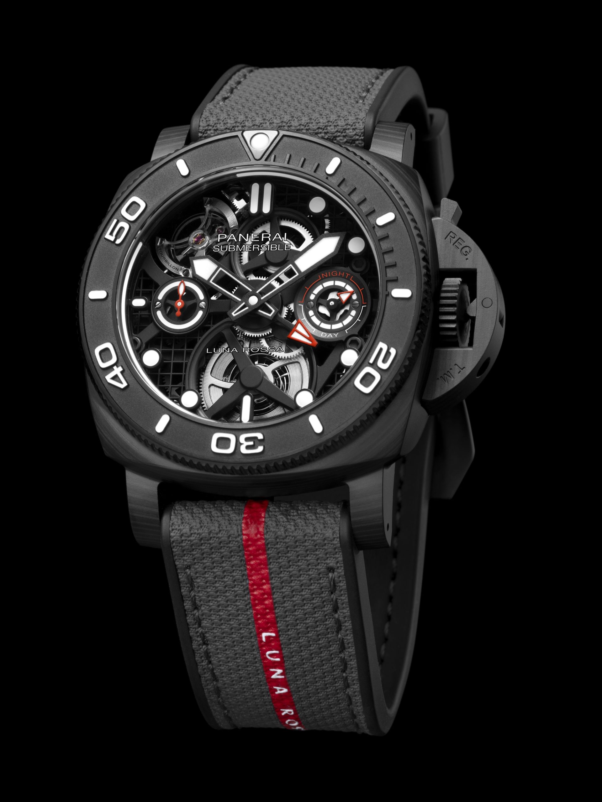 IMG_9081 Panerai Submersible Tourbillon GMT Luna Rossa Experience Edition PAM01405 Replica 4