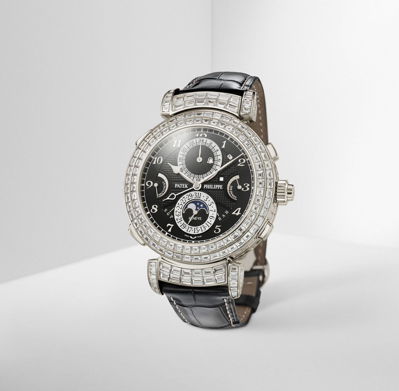 IMG_9081 Patek Philippe Grand Complications Grandmaster Chime Haute Joaillerie 6300/400G-001 Replica 4