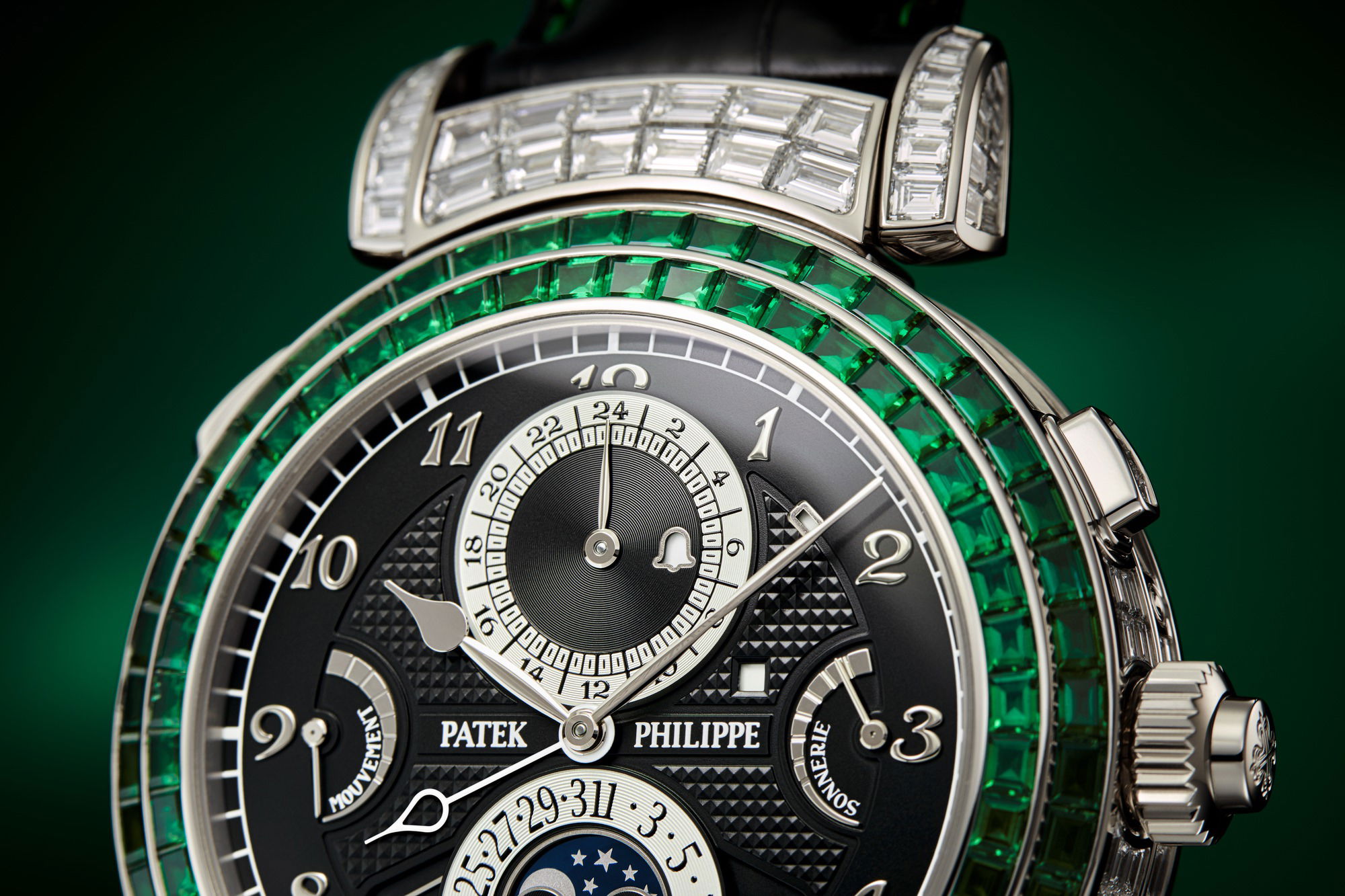 IMG_9081 Patek Philippe Grand Complications Grandmaster Chime Haute Joaillerie 6300/403G-001 Replica 4