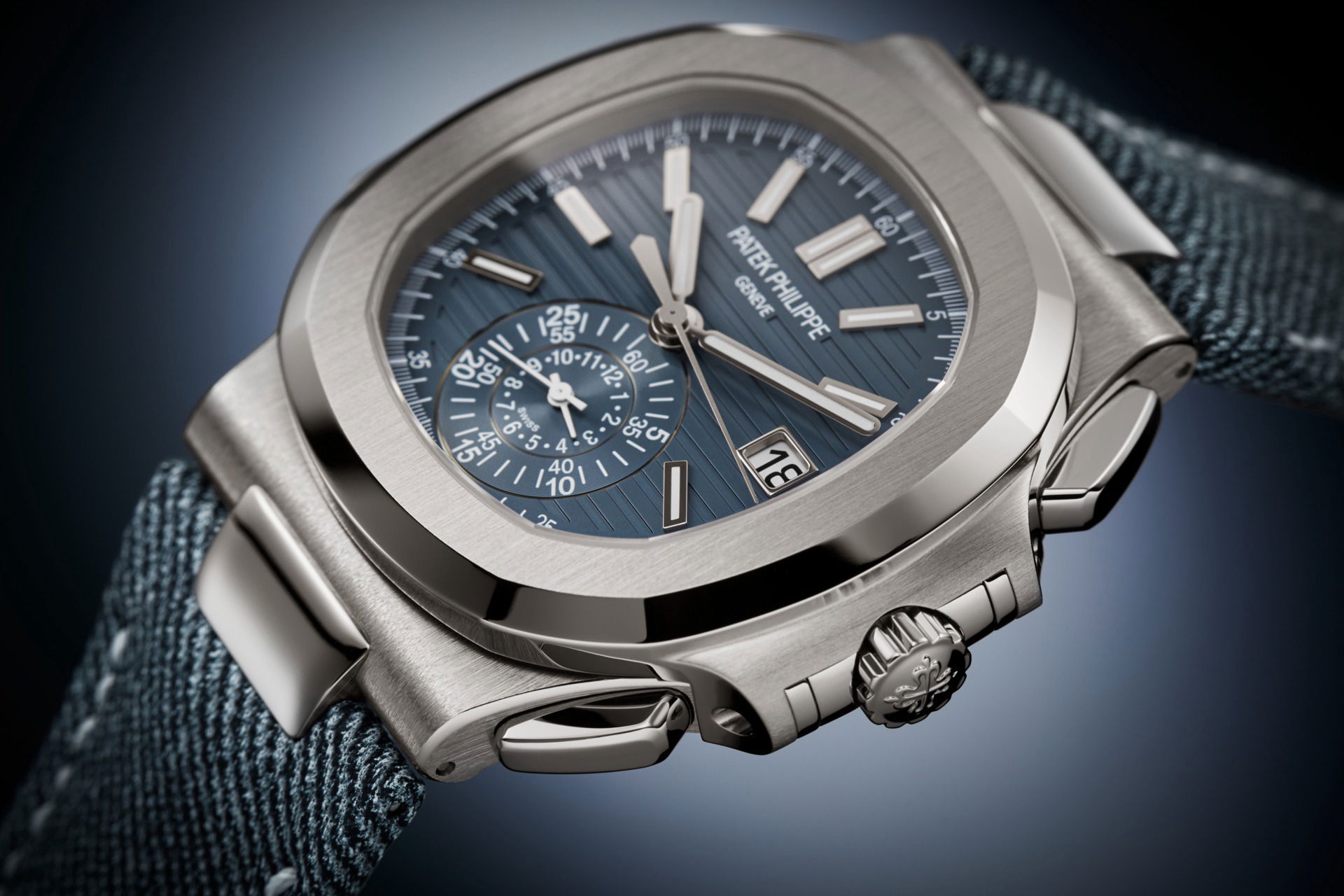 Patek Philippe Nautilus Flyback Chronograph 5980/60G-001 Replica 4