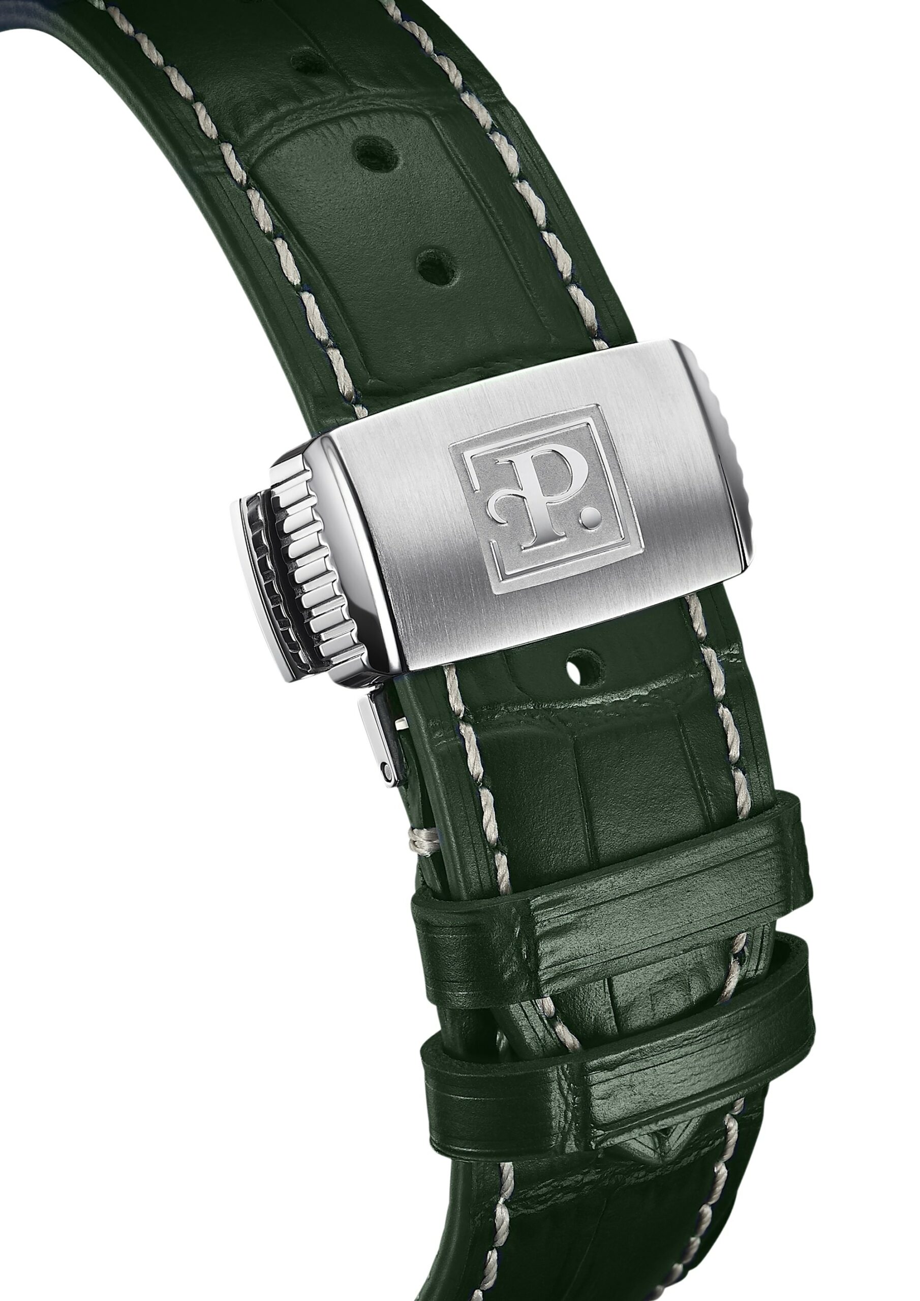 Perrelet LAB Peripheral 3-Hands Emerald Green A1100/5 Replica 4