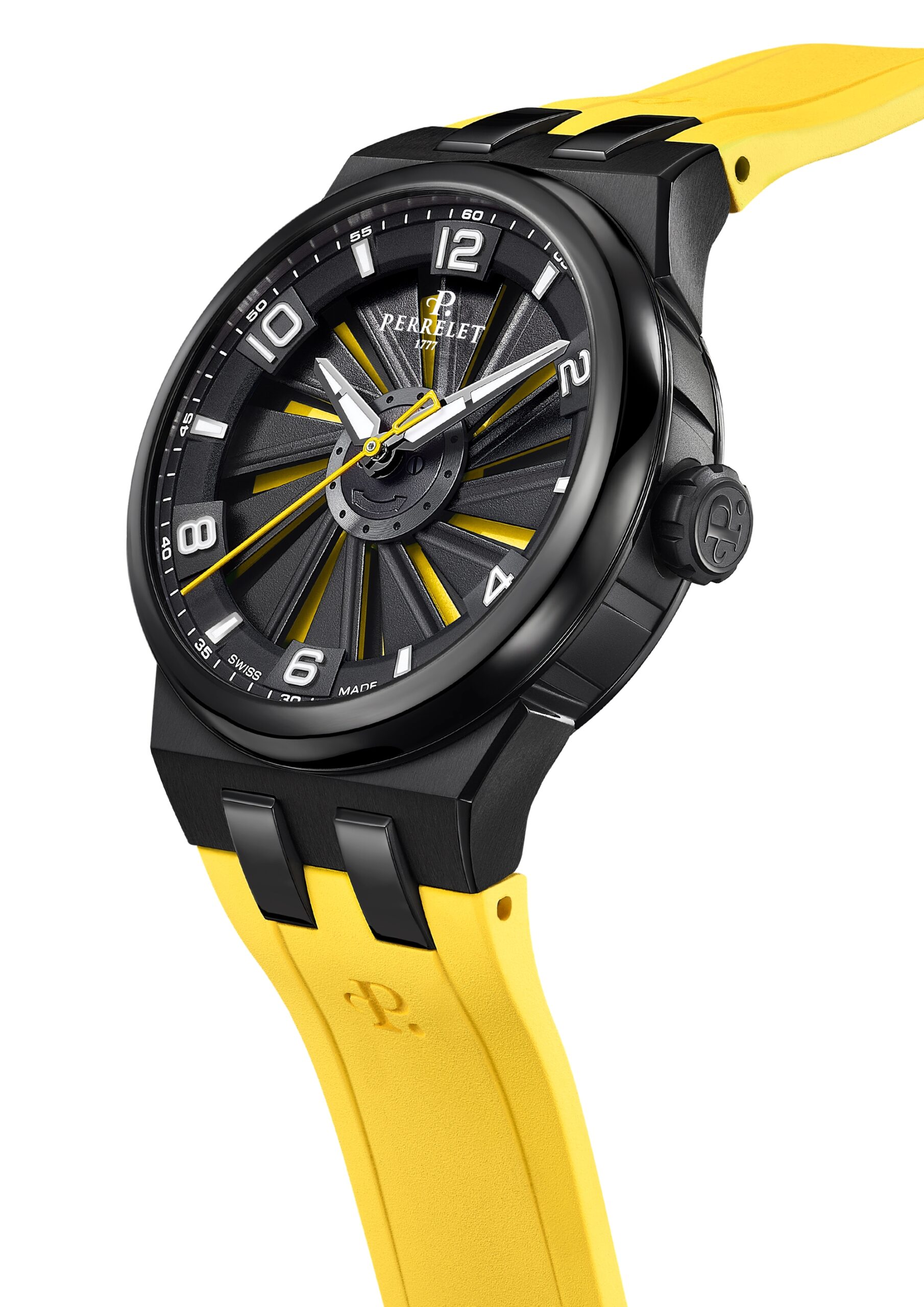 Perrelet Turbine 41 Titanium A4067/1 Replica 4