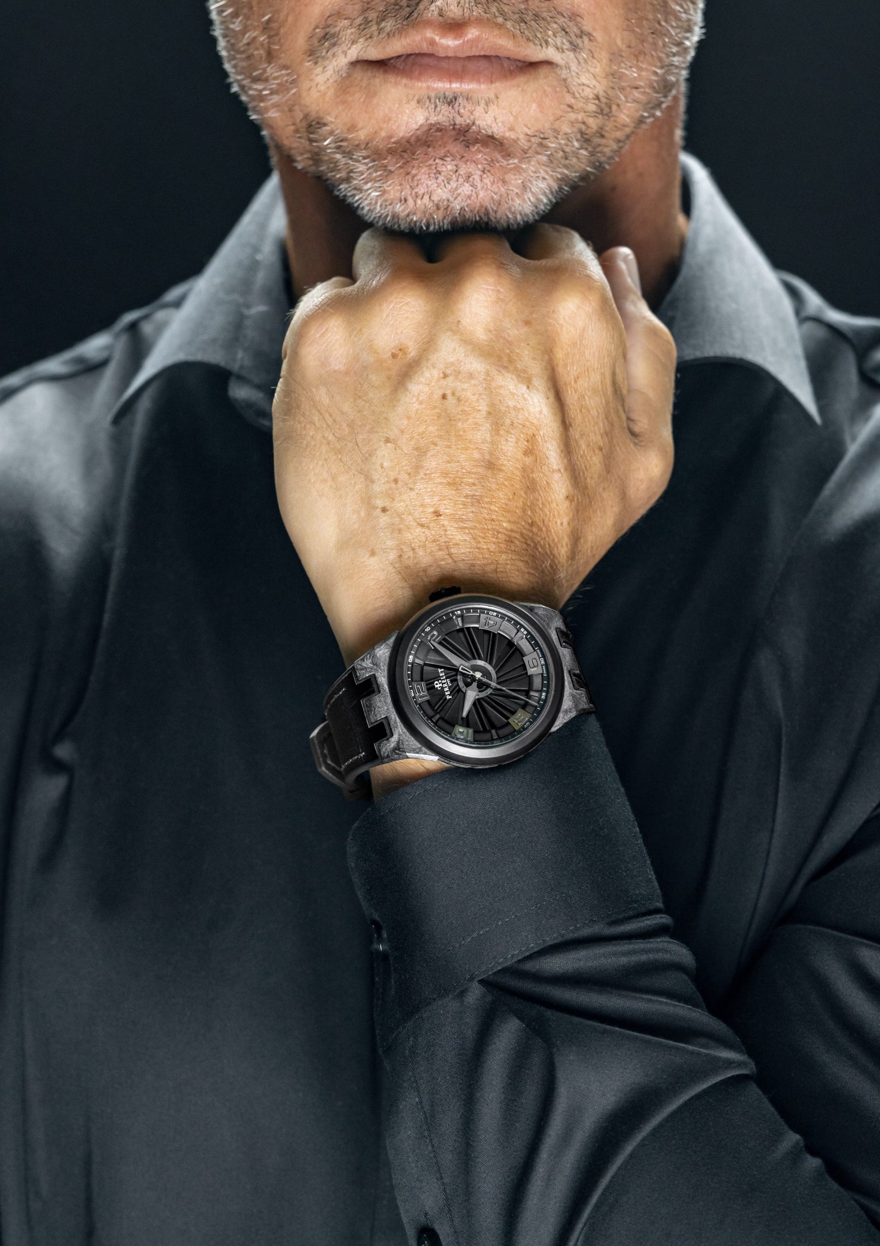 Perrelet Turbine Carbon Black Edition A4065/1 Replica 4