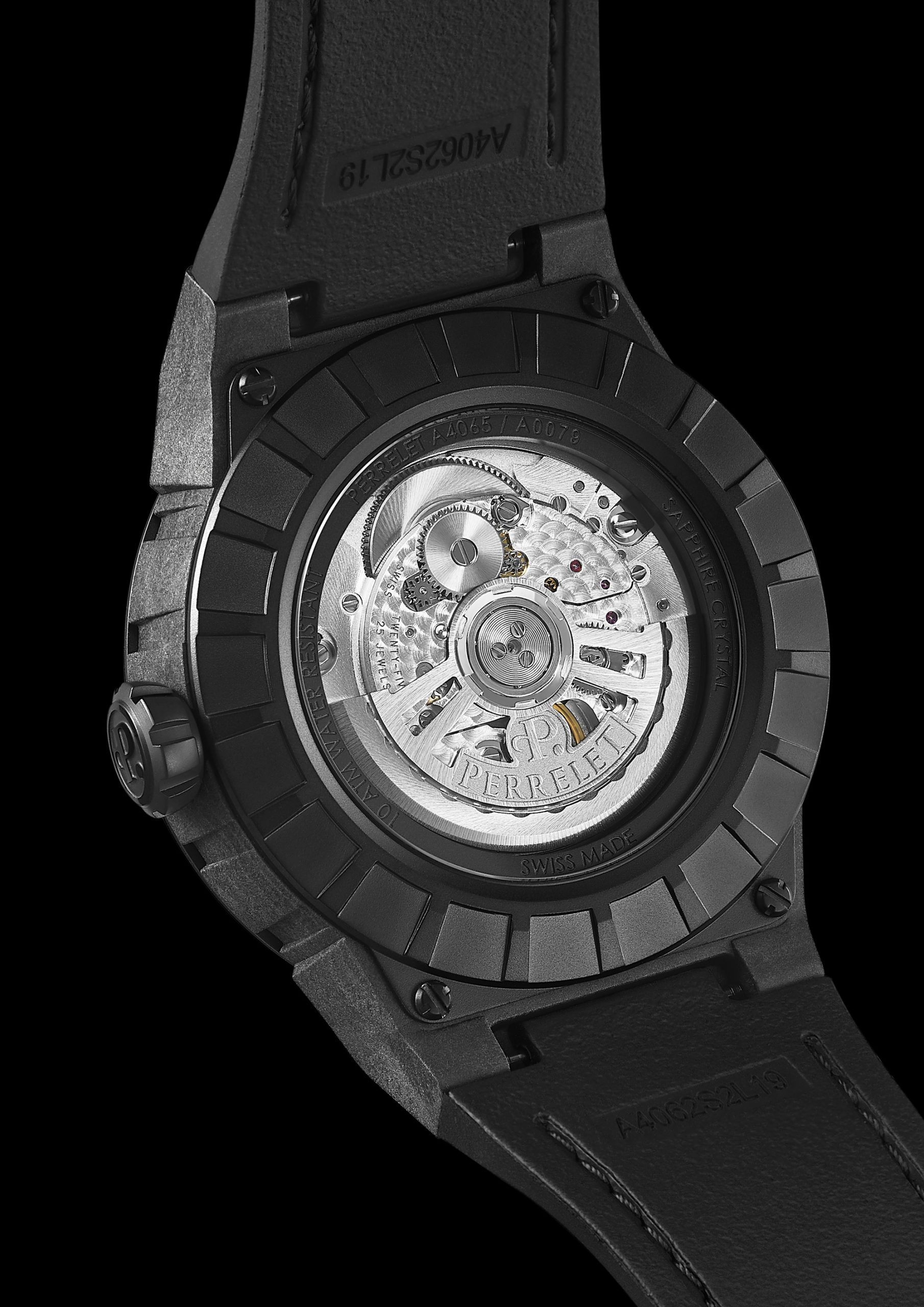 Perrelet Turbine Carbon Ice Blue A4065/5 Replica 4