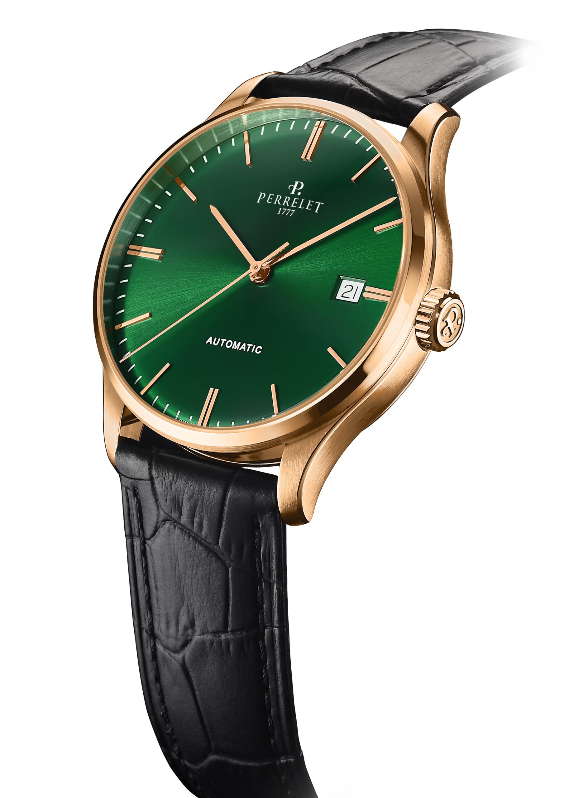 IMG_9081 Perrelet Weekend 3 Hands Green A1301/5 Replica 4