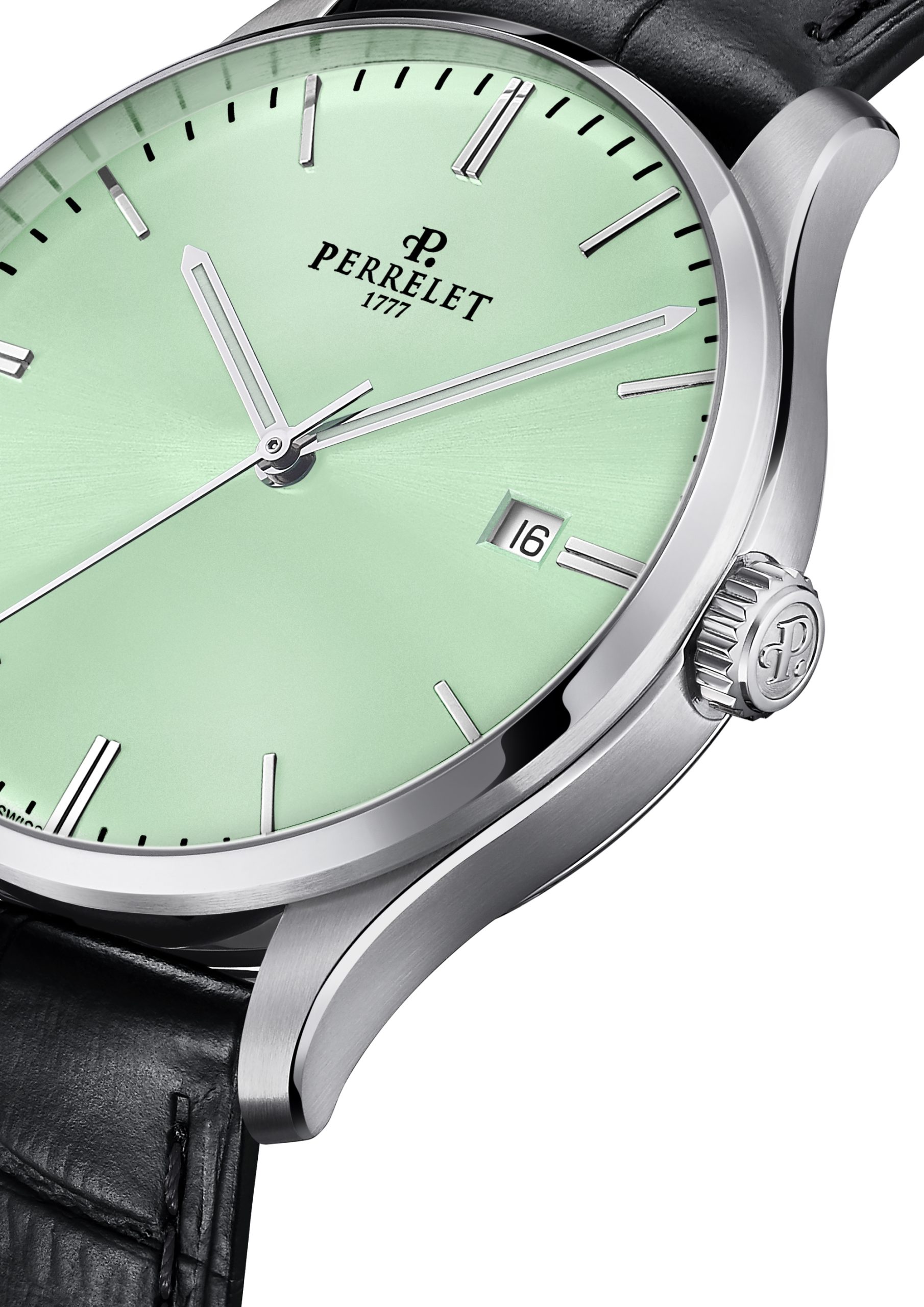 IMG_9081 Perrelet Weekend 3 Hands Green Mint A1300/E Replica 4
