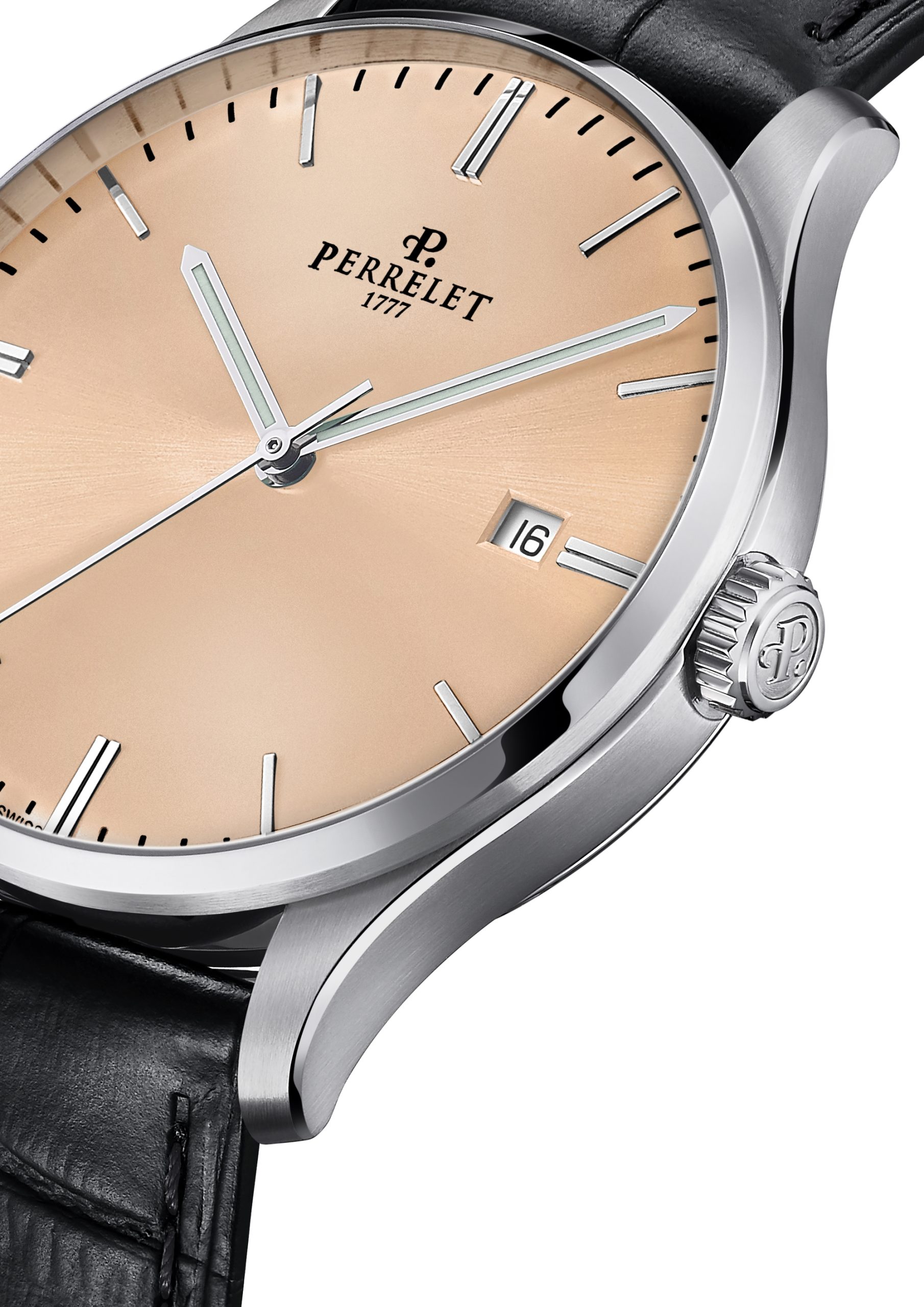 IMG_9081 Perrelet Weekend 3 Hands Salmon A1300/G Replica 4