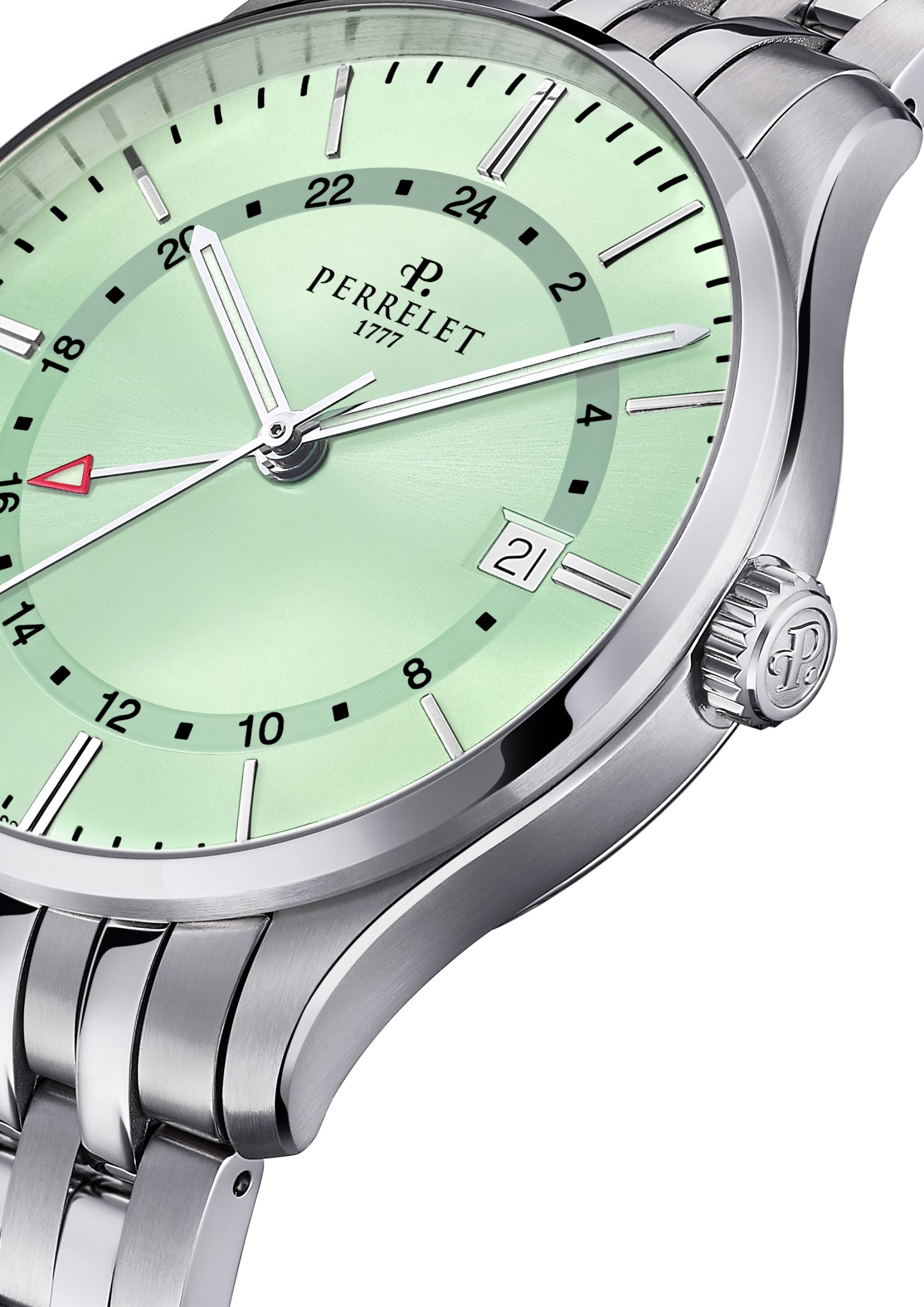 Perrelet Weekend GMT Green Mint A1304/B Replica 4