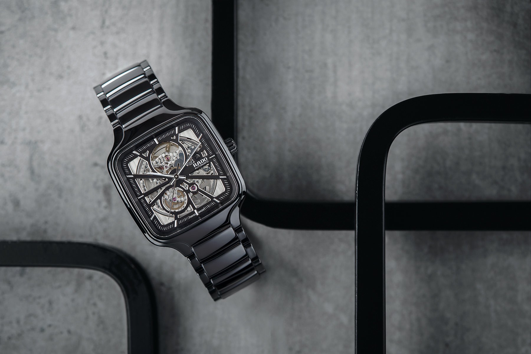 IMG_9081 Rado True Square Automatic Open Heart R27086152 Replica 4