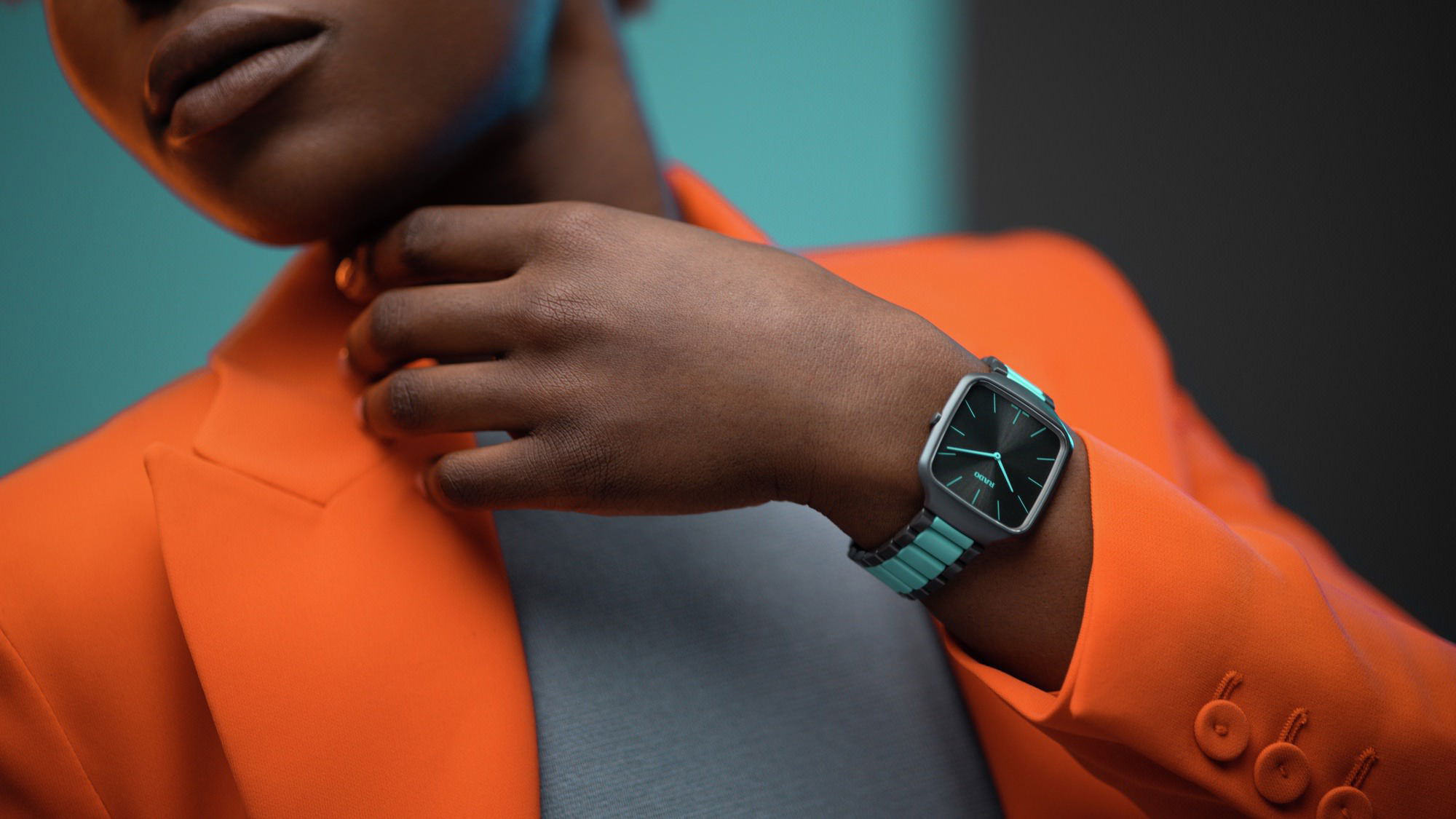 IMG_9081 Rado True Square Thinline Les Couleurs? Le Corbusier R27045162 Replica 4