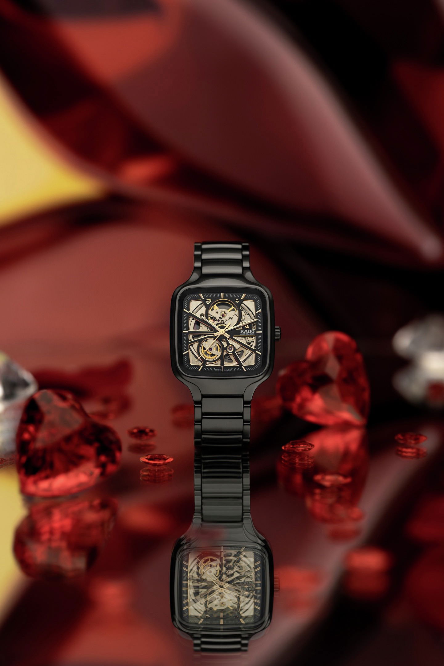 Rado True Square Open Heart R27086162 Replica 4