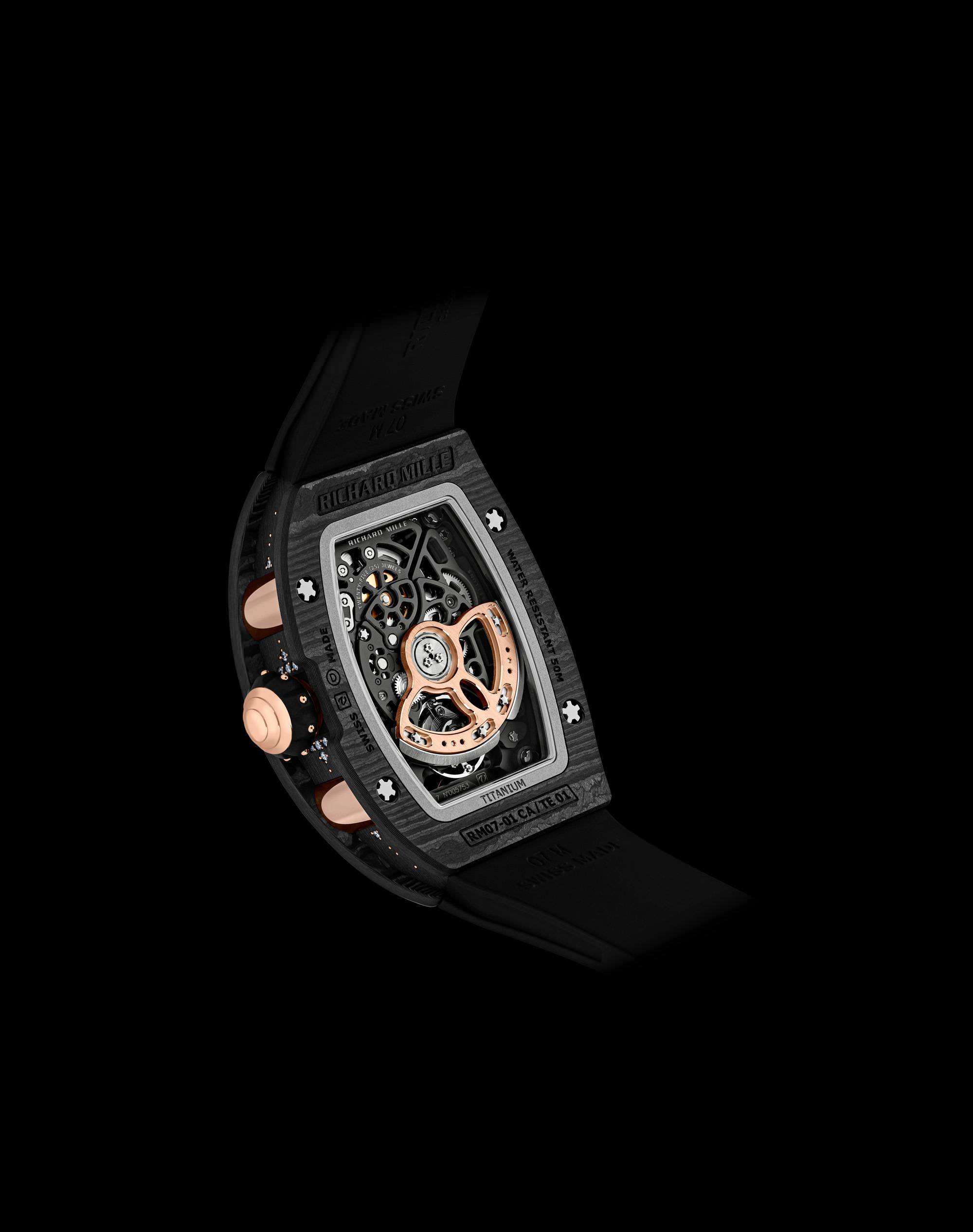 Richard Mille RM 07-01 Automatic Winding Intergalactic Misty Night rm-07-01 Replica 4