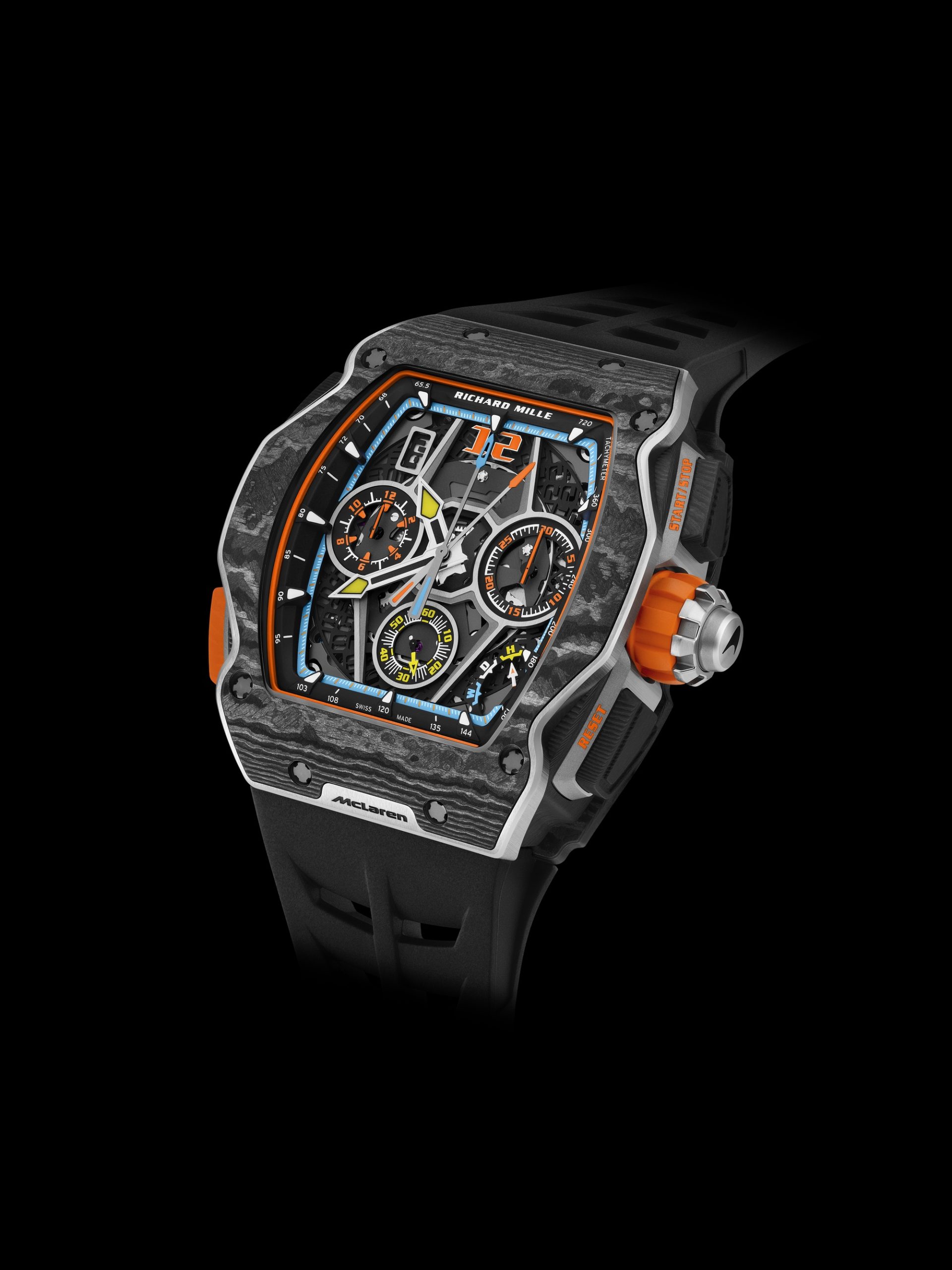 Richard Mille RM 65-01 Automatic Split-Seconds Chronograph McLaren W1 rm-65-01 Replica 4