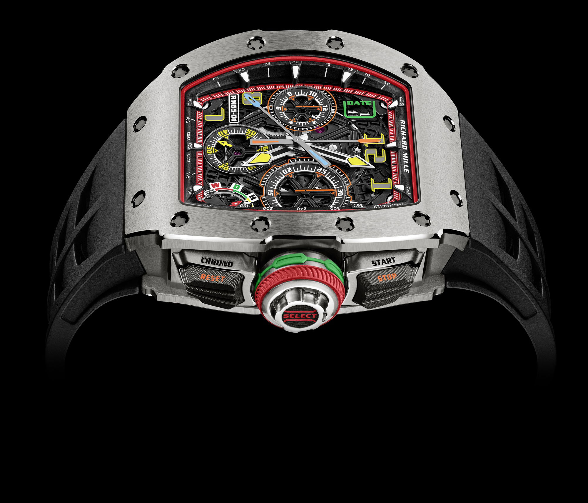 IMG_9081 Richard Mille RM 65-01 Automatic Split-Seconds Chronograph Titanium rm-65-01 Replica 4