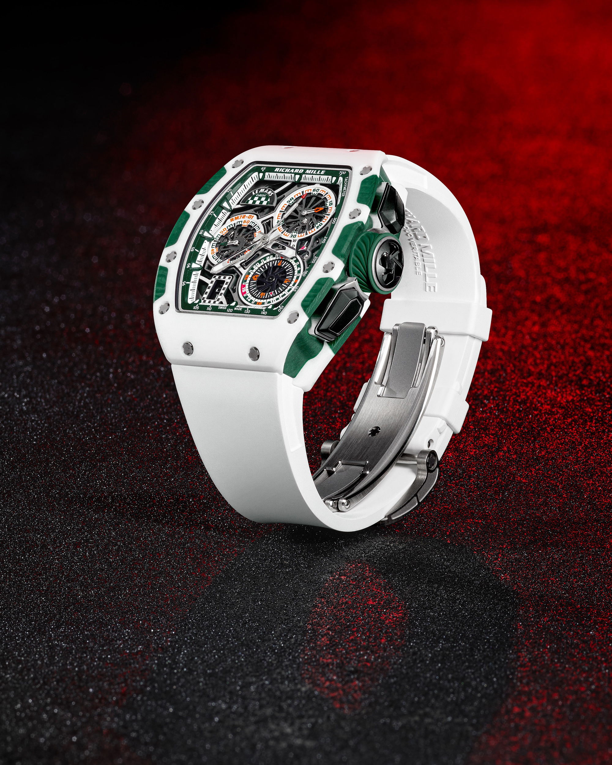 Richard Mille RM 72-01 Automatic Winding Flyback Chronograph Le Mans Classic Limited Edition rm-72-01 Replica 4