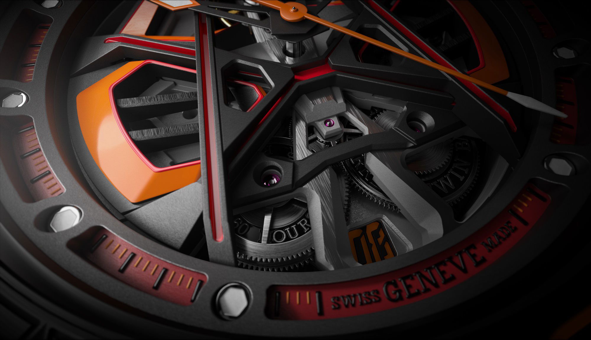 Roger Dubuis Excalibur Spider Huracan Sterrato MB RDDBEX1033 Replica 4