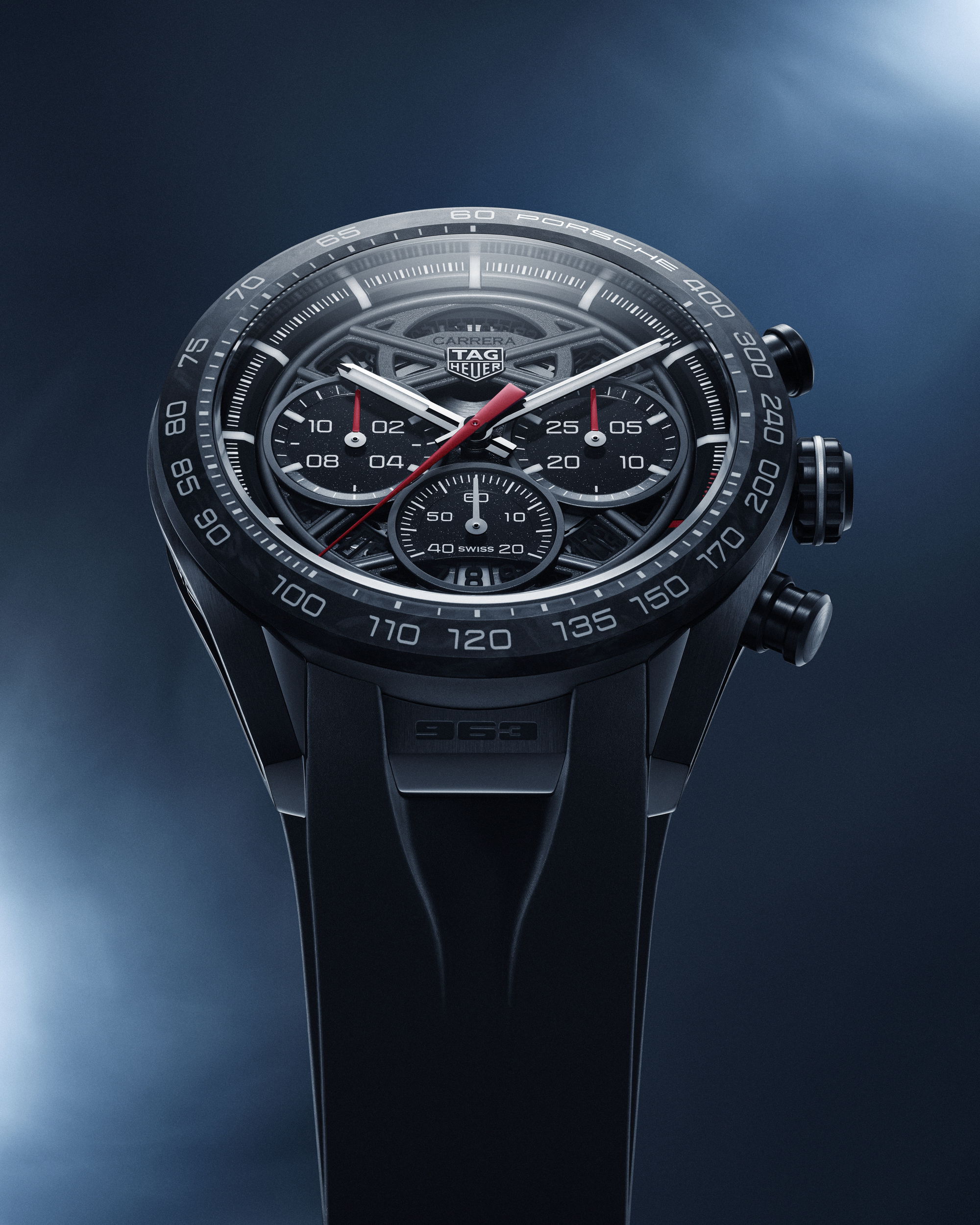 IMG_9081 TAG Heuer Carrera Chronograph X Porsche 963 CBU2010.FT6267 Replica 4