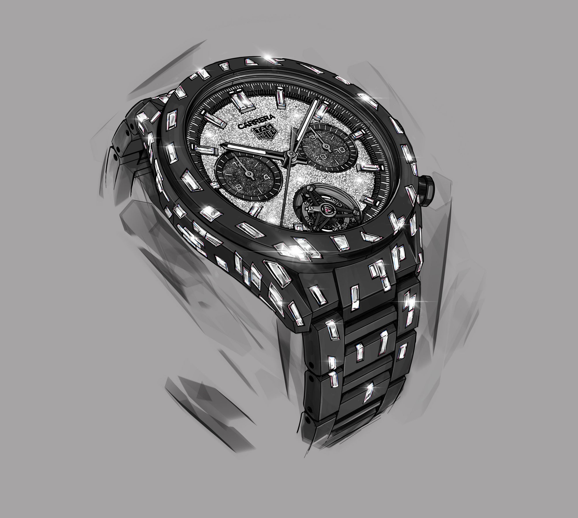 IMG_9081 TAG Heuer Carrera Plasma Diamant d’Avant-Garde CNBN5A91.BZ0000 Replica 4