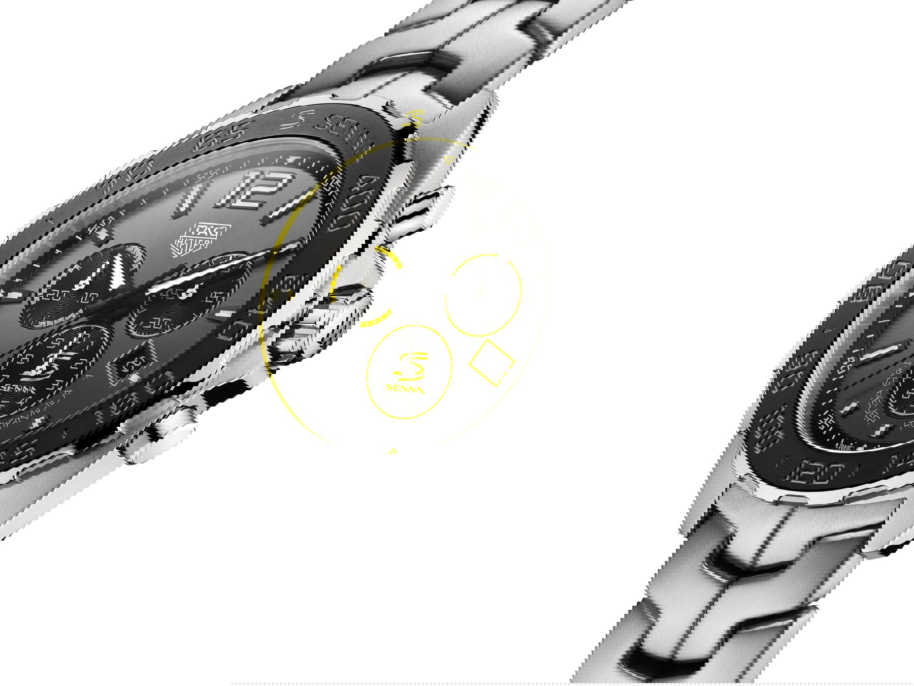 TAG Heuer Formula 1 Quartz Chronograph Senna Special Edition CAZ101AF.BA0637 Replica 4