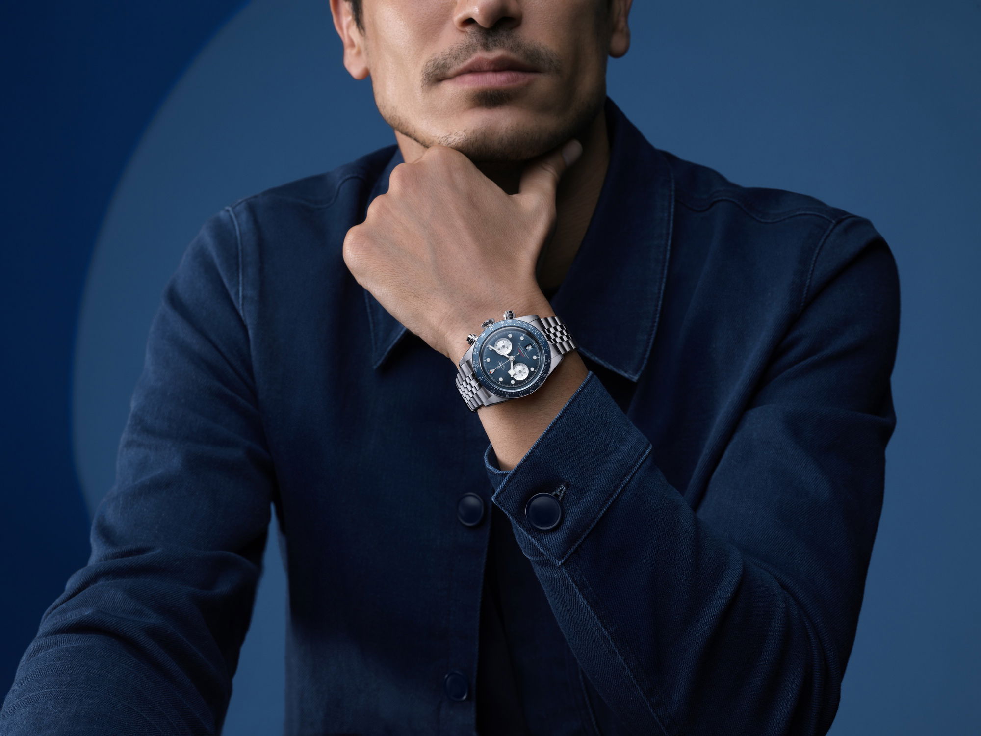 IMG_9081 TUDOR Black Bay Chrono ?Blue M79360b-0002 Replica 4