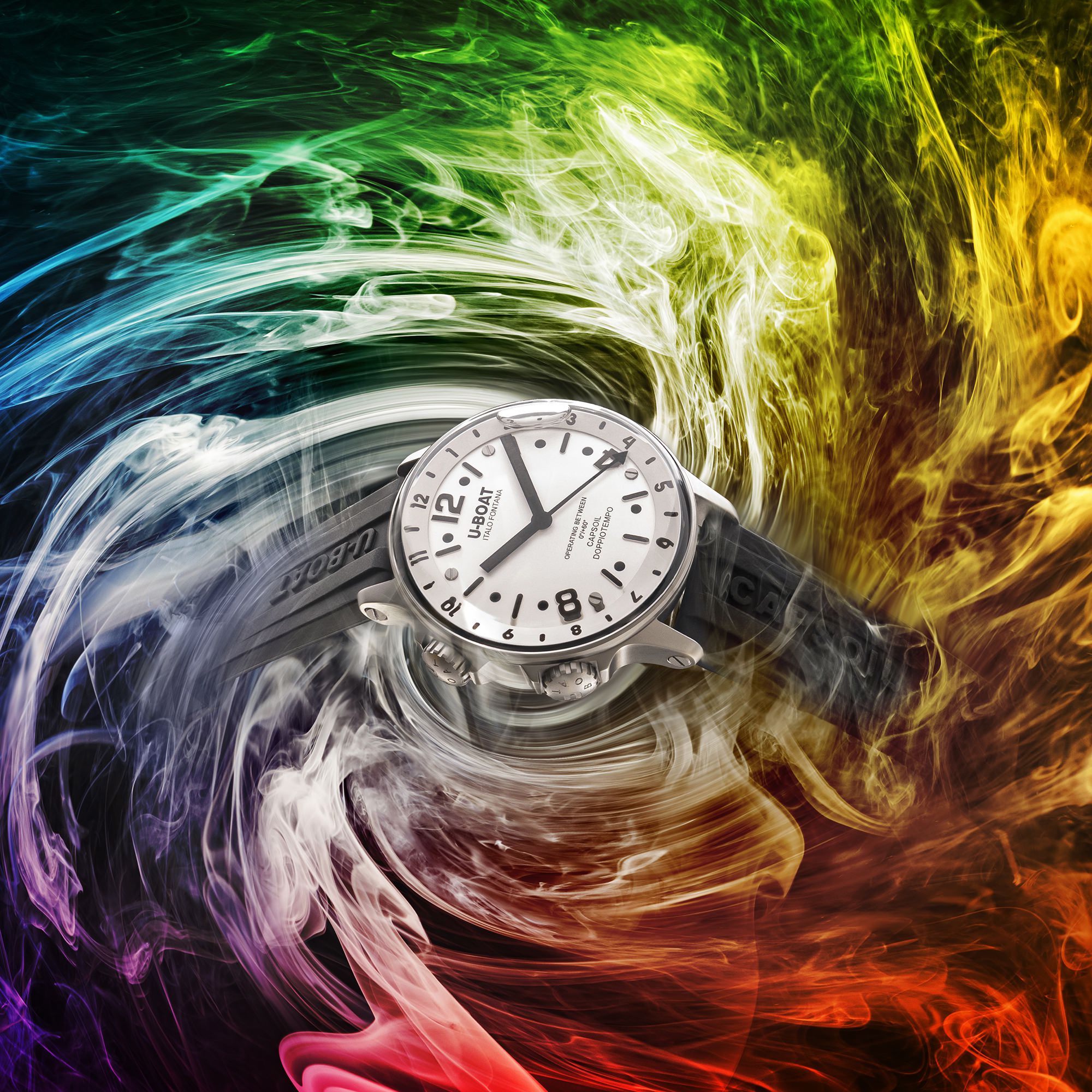 IMG_9081 U-Boat Capsoil Doppiotempo 45 SS White 8888/A Replica 4