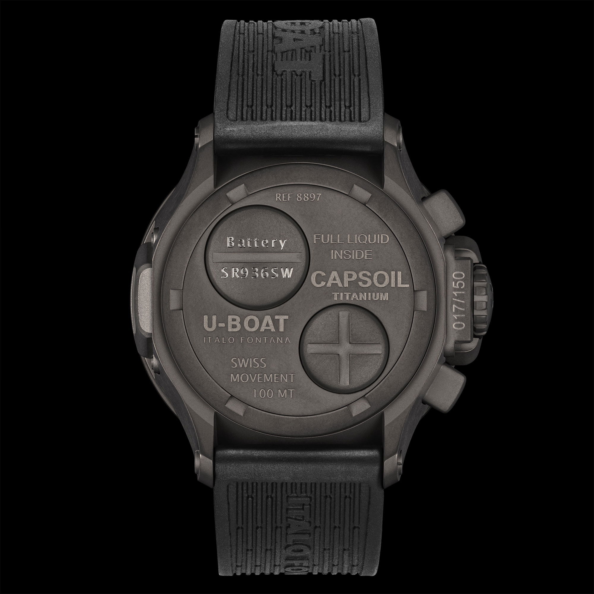 U-Boat Capsoil Titanio 8897 Replica 4