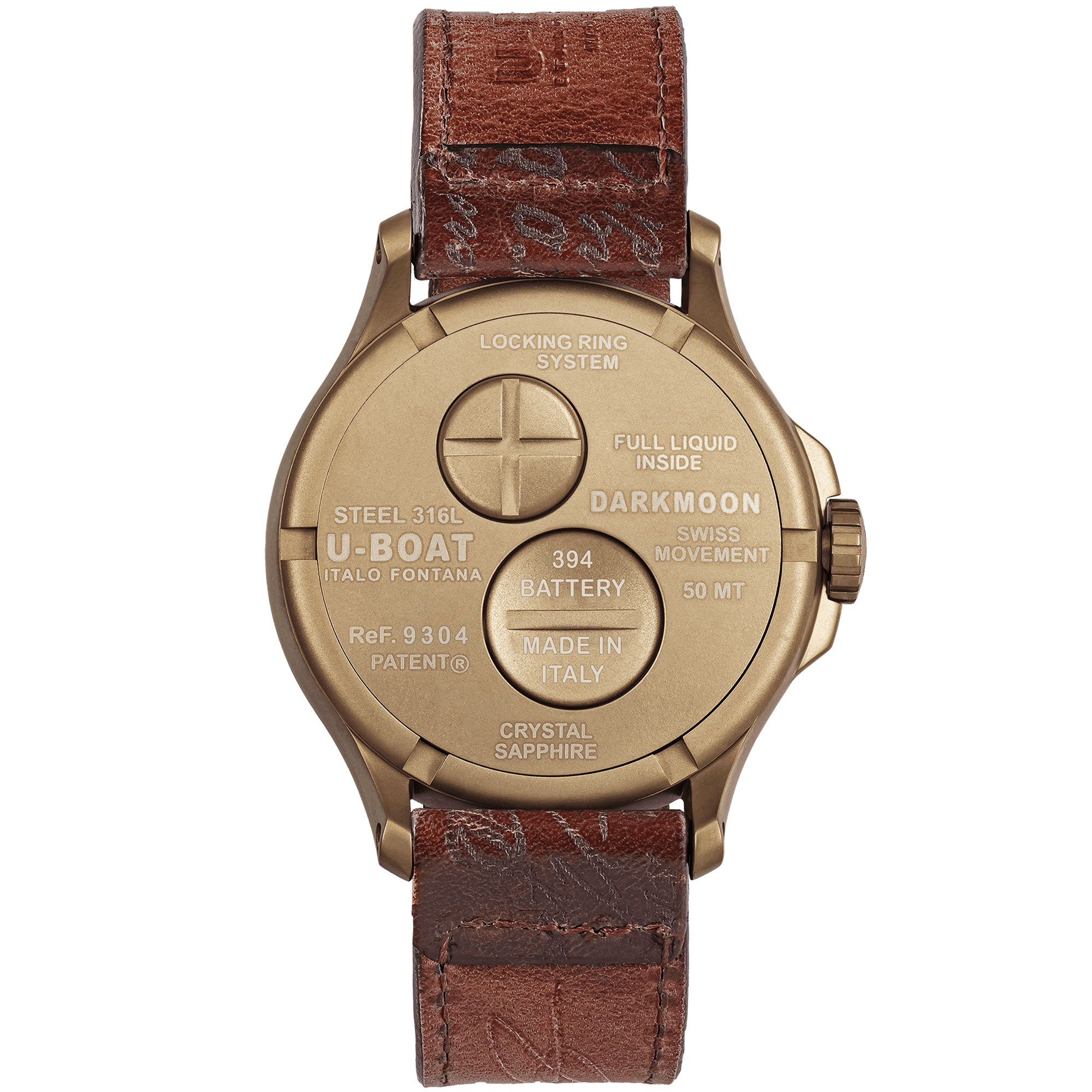 U-Boat Darkmoon 40 BK IP Bronze 9304 Replica 4