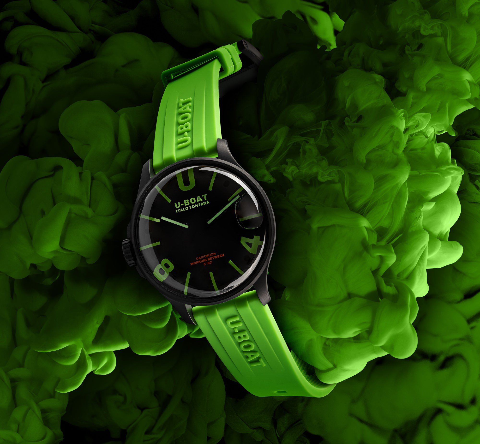 U-Boat Darkmoon 44 Green 9534 Replica 4