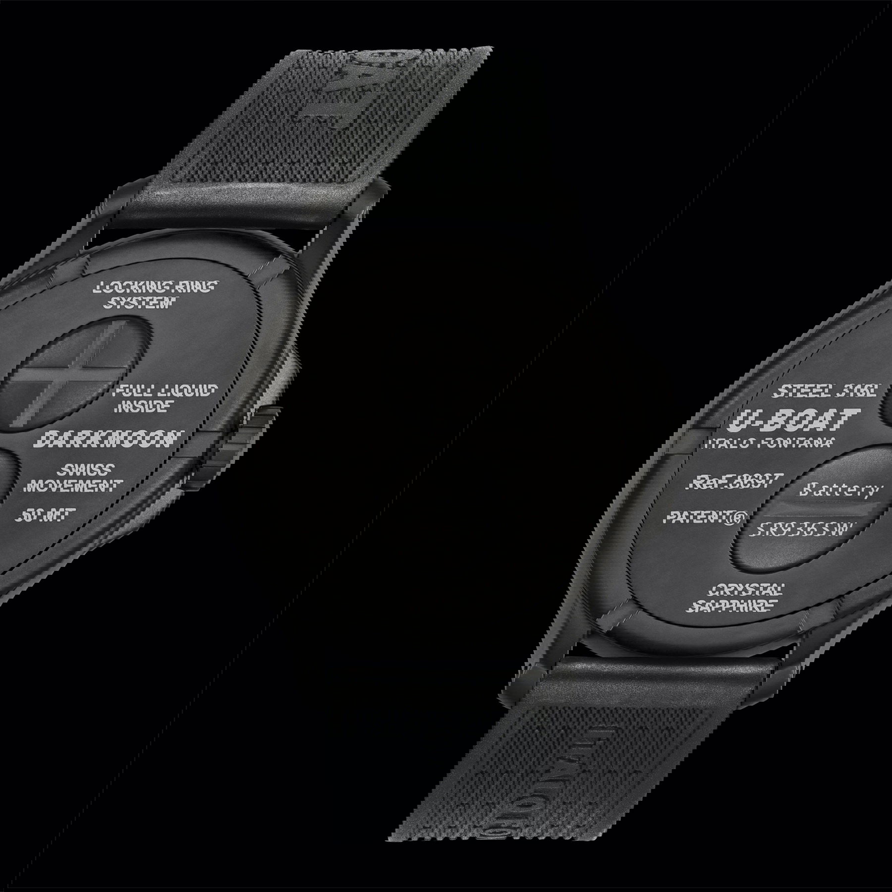 IMG_9081 U-Boat Darkmoon 44 Red IPB Soleil 8697/B Replica 4