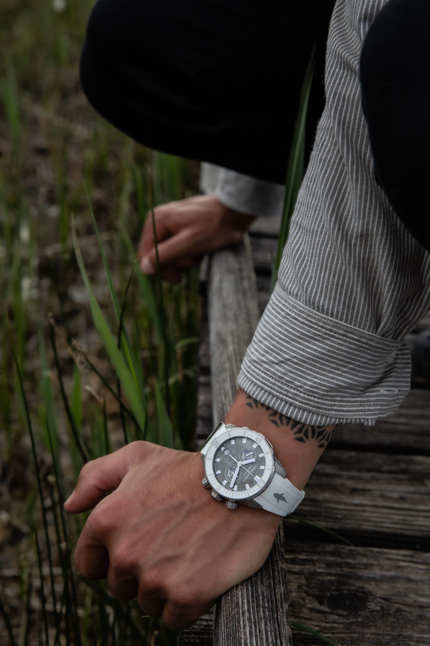 IMG_9081 Ulysse Nardin Diver Chronograph “Great White” 1503-170LE-1A-GW/3A Replica 4