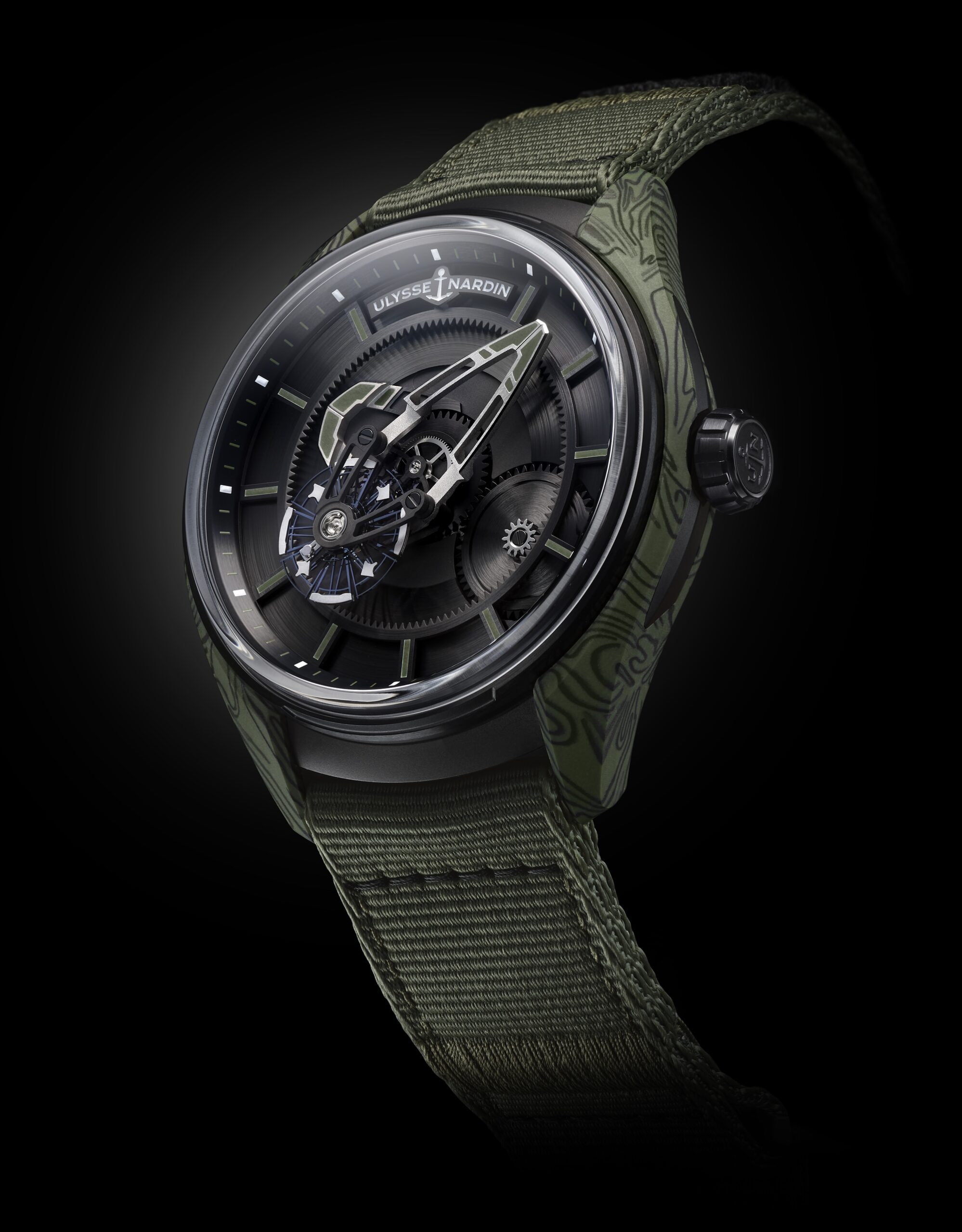 Ulysse Nardin Freak [X OPS] 2303-270-2A-KAKI/0B Replica 4